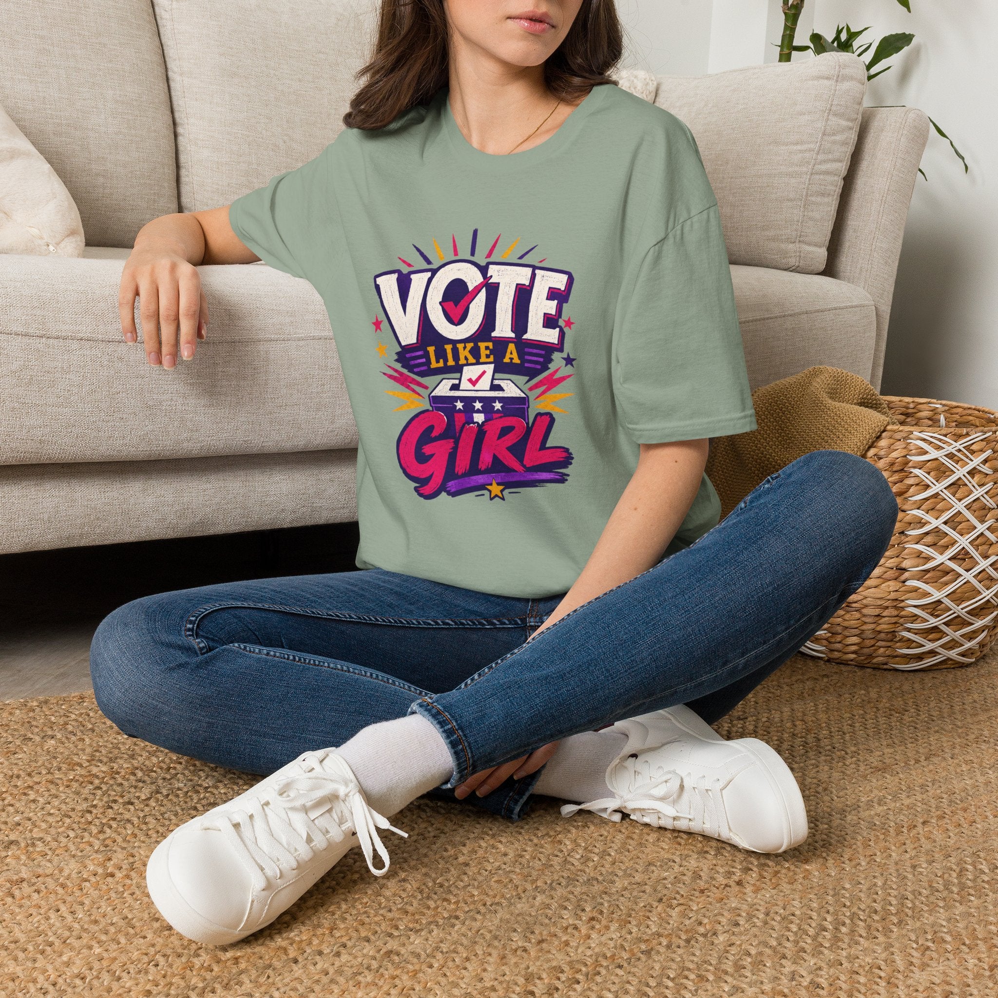 Vote Like a Girl T-Shirt