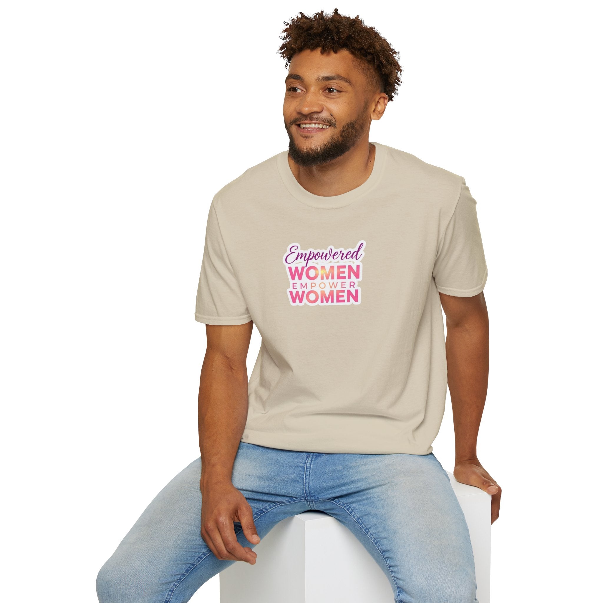Empowered Women T-Shirt | Unisex Softstyle Tee for Women’s Empowerment