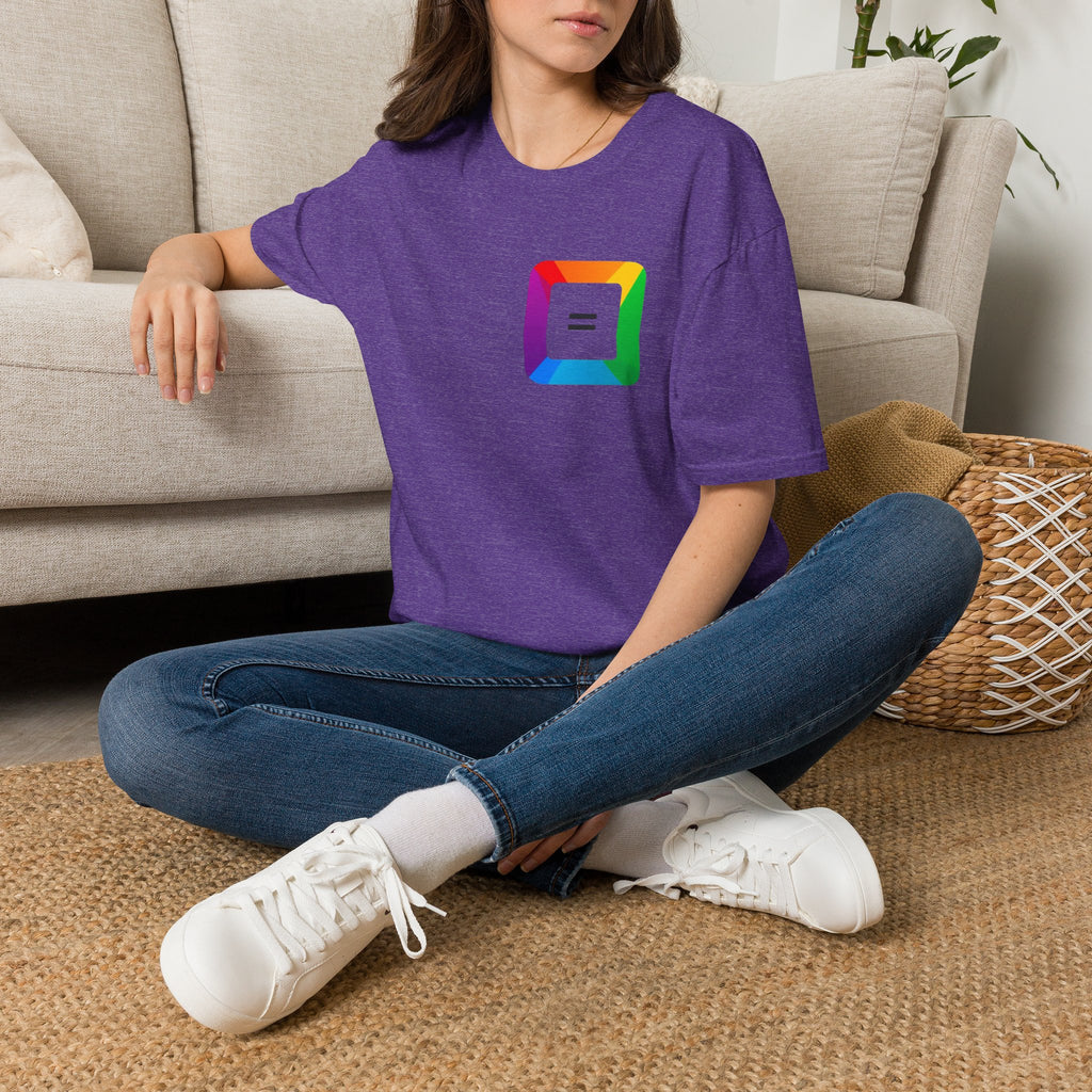 Pride-Theme Unisex Softstyle T-Shirt - "True freedom is Equality for ALL"