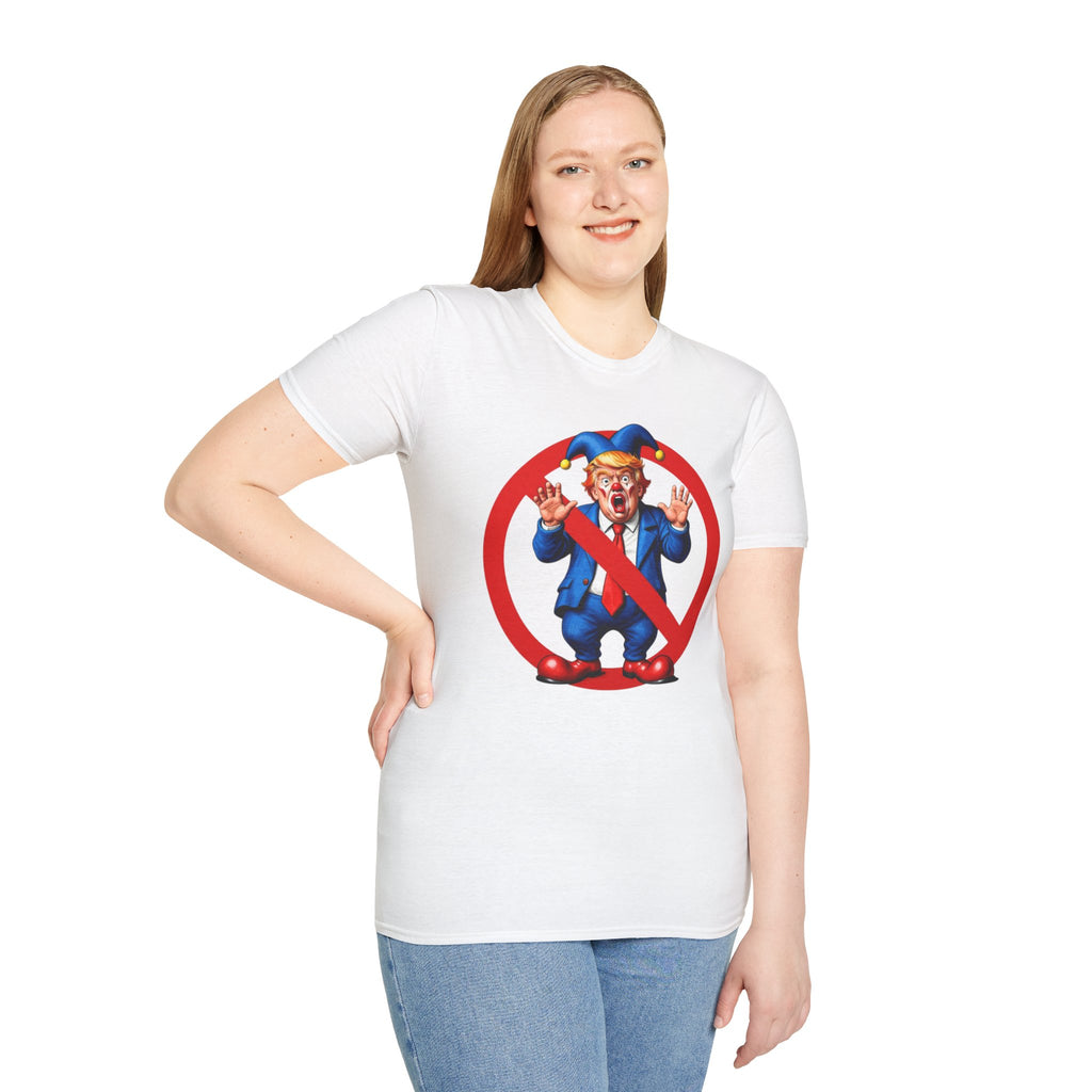 NO CROWN FOR THE CLOWN T-Shirt - NO KINGS IN AMERICA