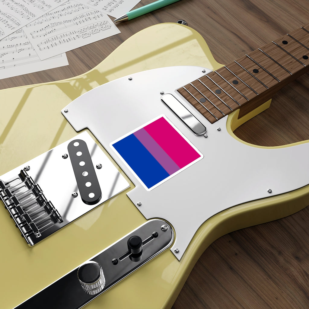 Die-Cut Stickers - Bisexual Pride Flag - EqualiTees.Me