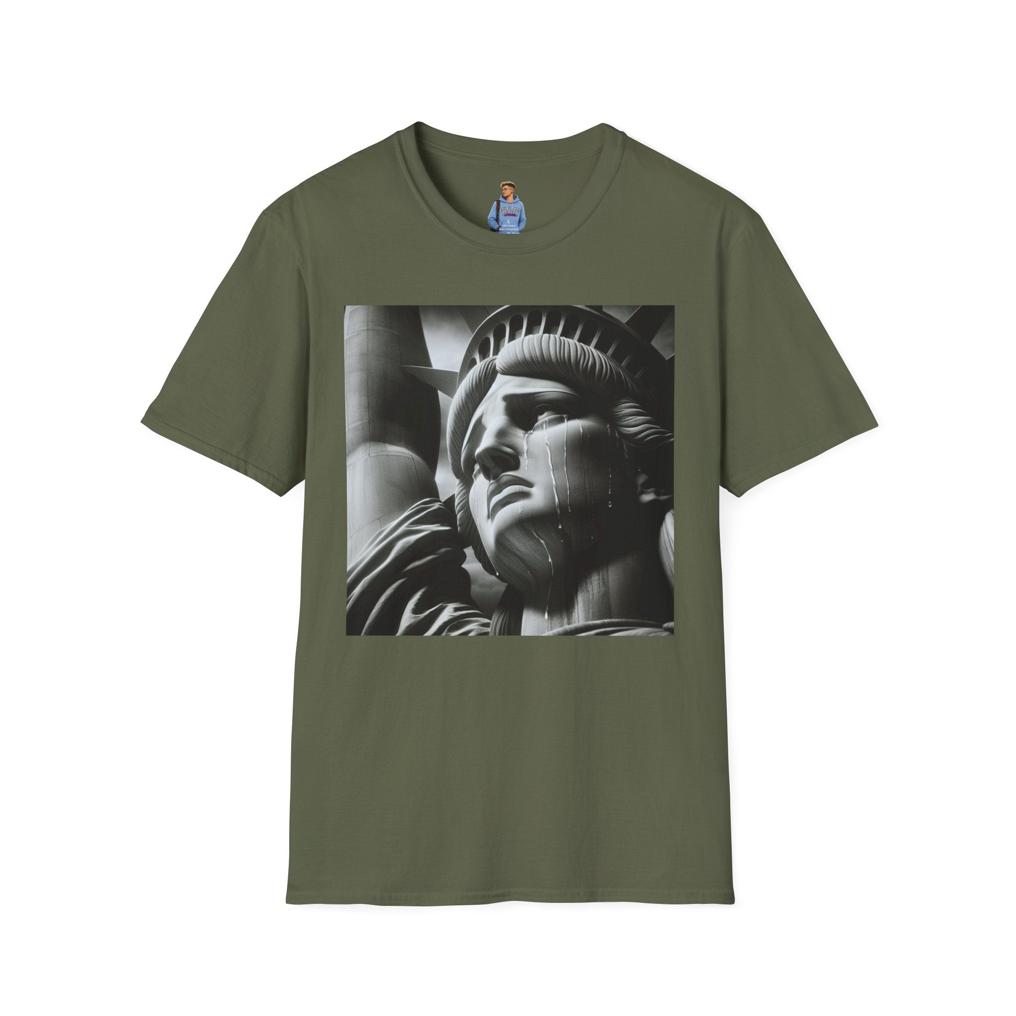 Divided States of America Graphic Tee Softstyle Unisex T-Shirt