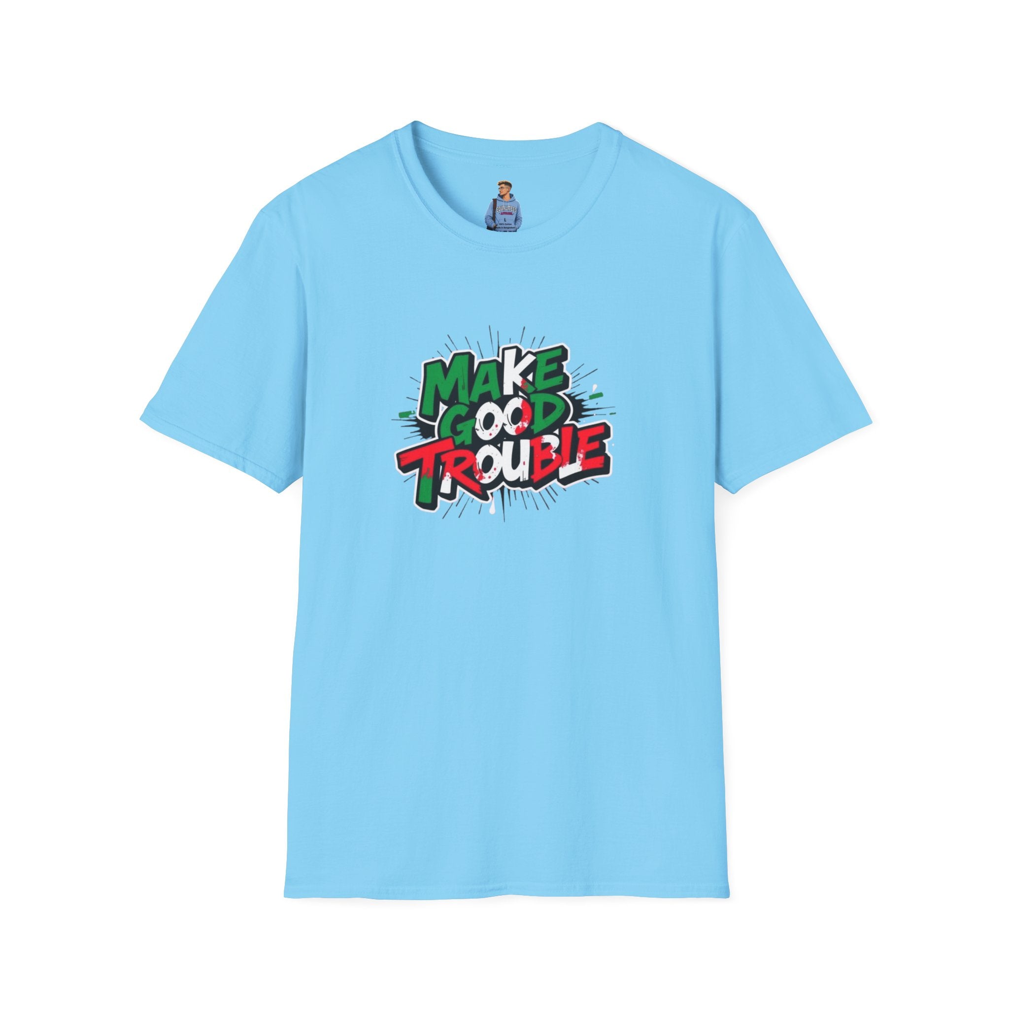 Make Good Trouble T-shirt  Fun Graphic Tee for Activists & Trendsetters