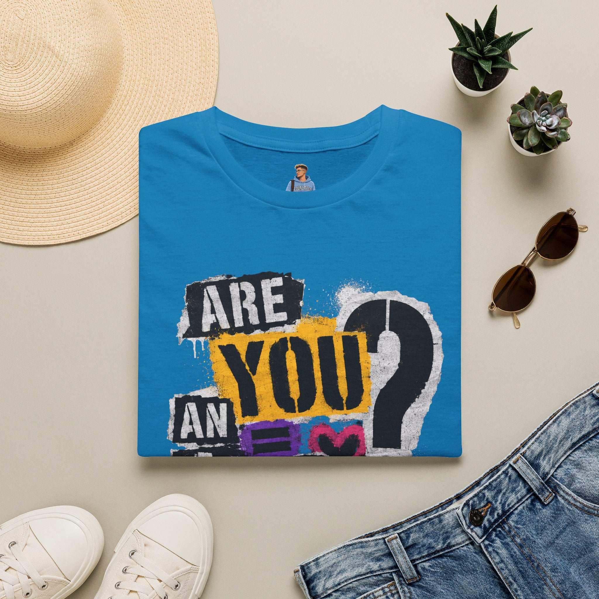 Are You An Ally? Graphic T‑Shirt — Pride & Allyship Tee