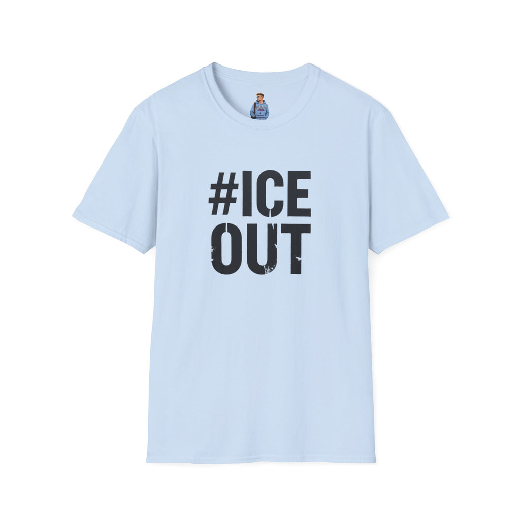 #ICE OUT Political Resistance T-Shirt