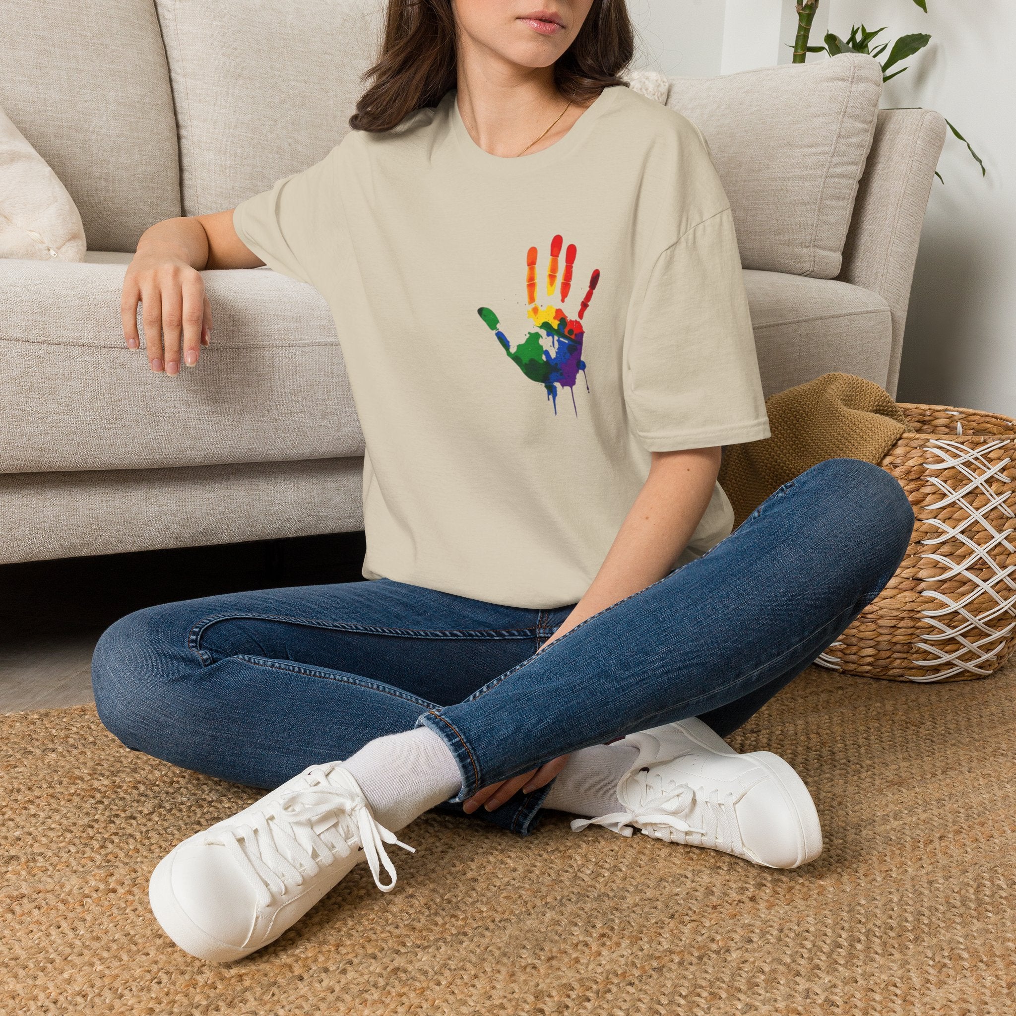 Rainbow Handprint T-Shirt