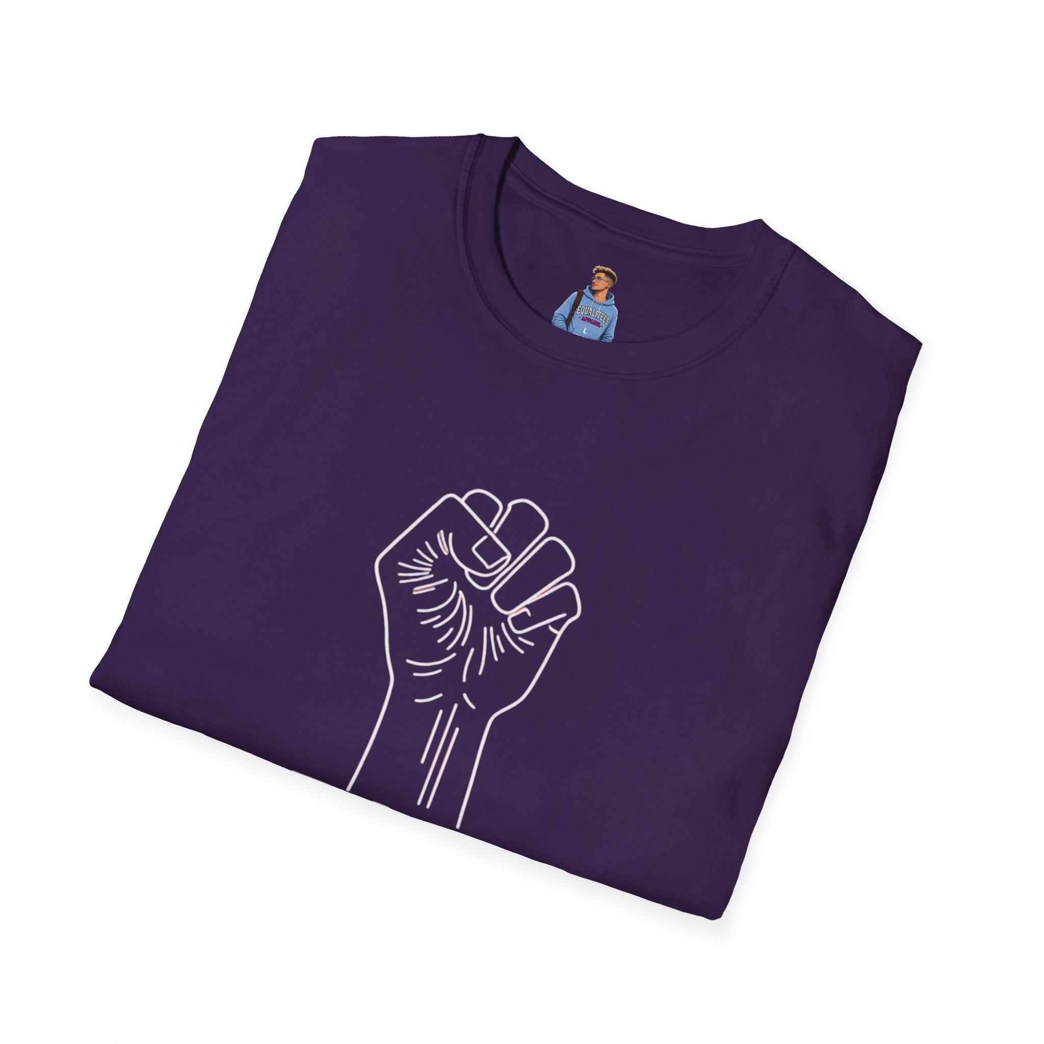 BLM Unisex Softstyle T-Shirt - Celebrate Equality and Justice