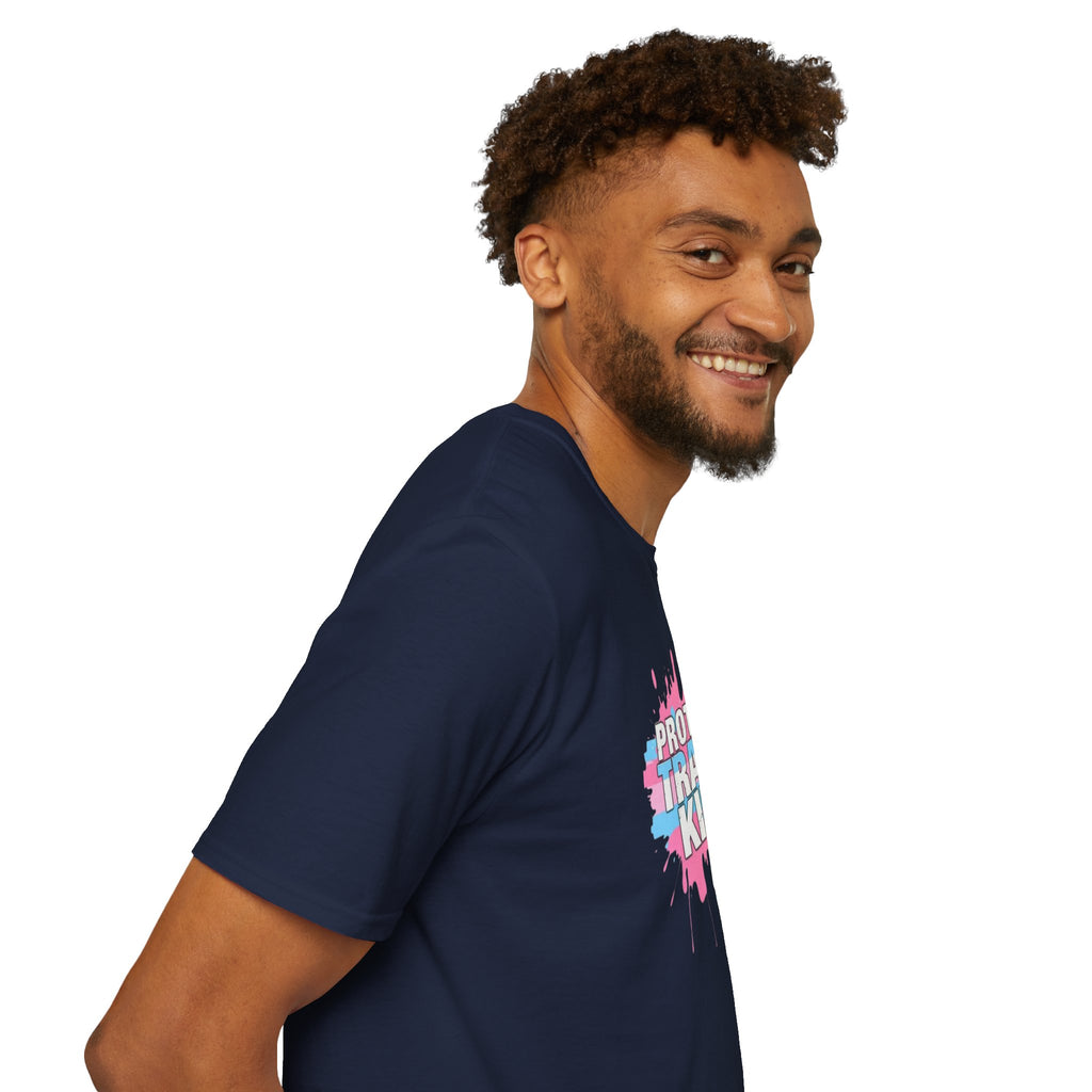 Camiseta unisex infantil "Protect Trans" - Ropa de apoyo LGBTQ+