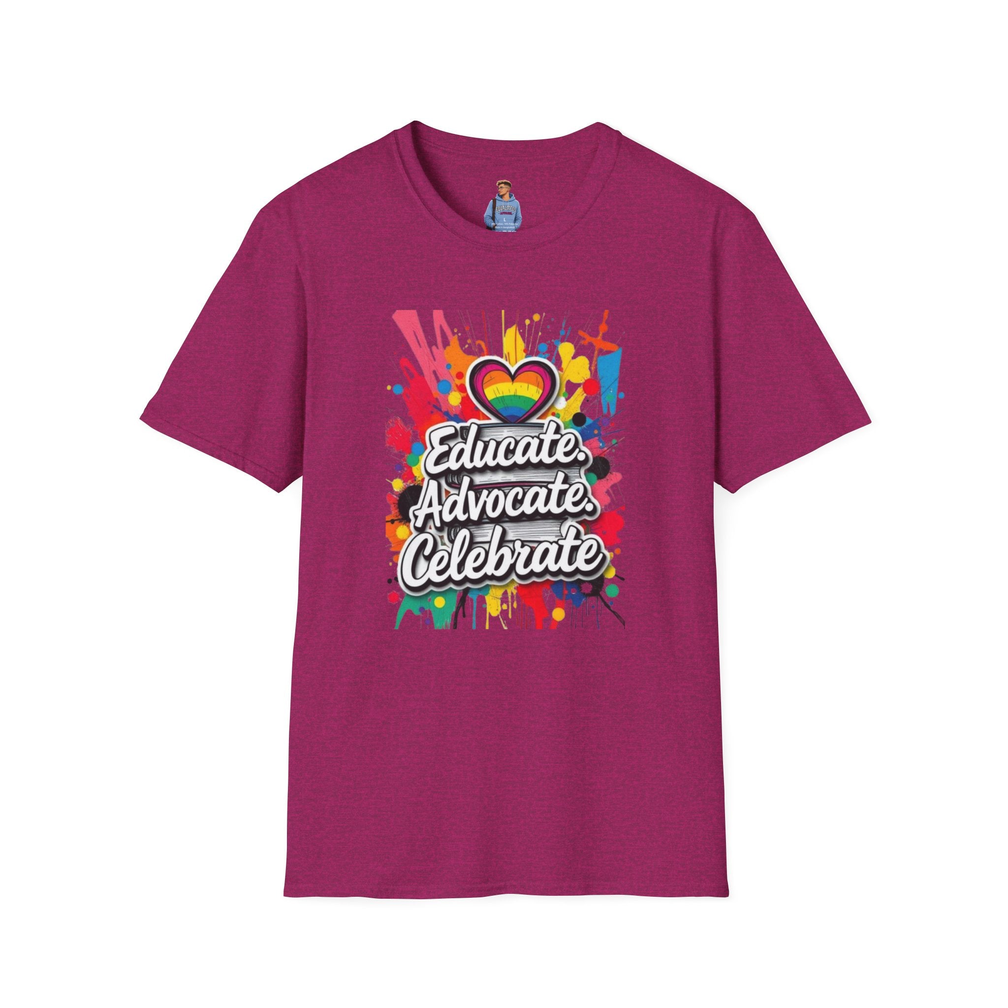 Educate Advocate Celebrate T-Shirt