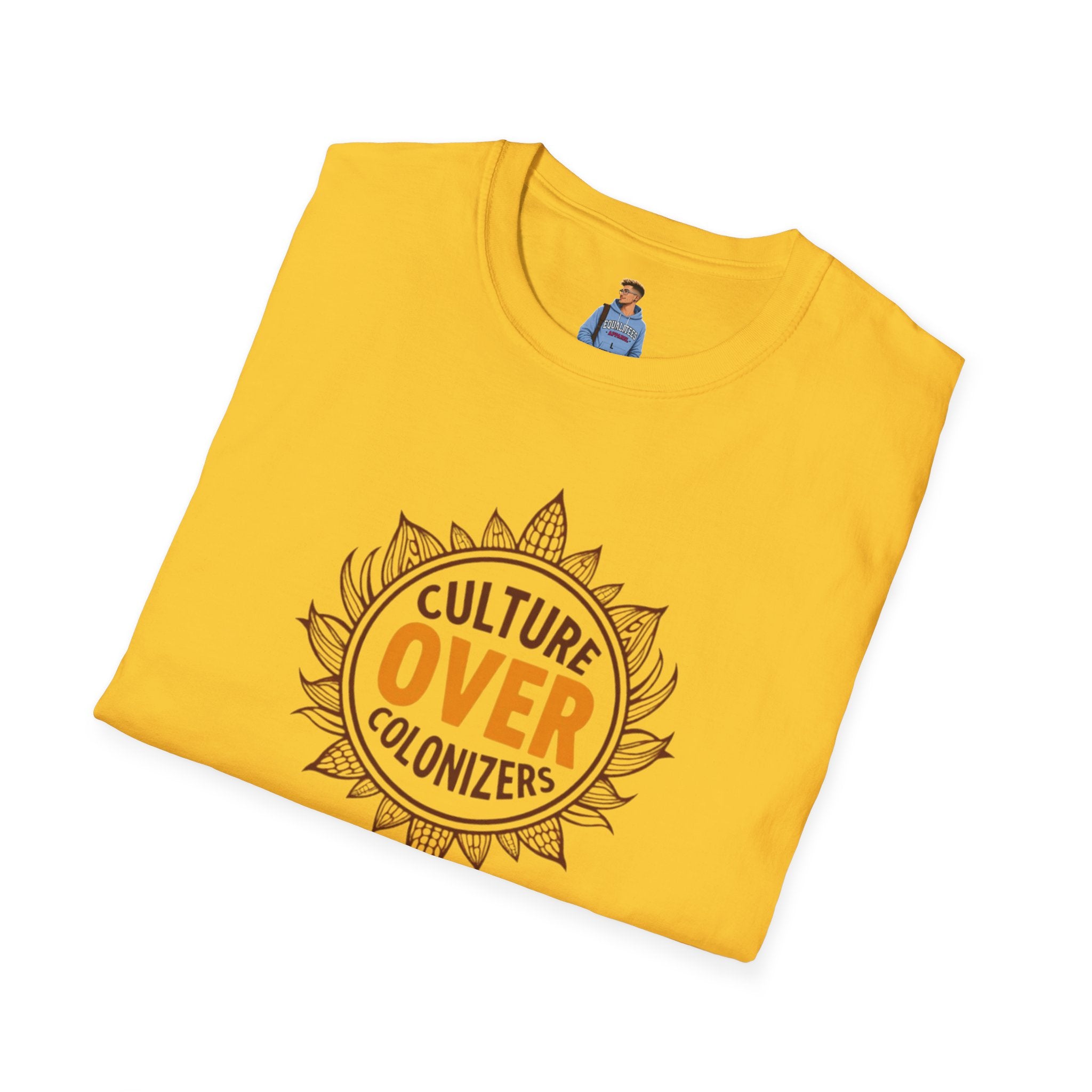 Culture Over Colonizers Unisex Softstyle T-Shirt