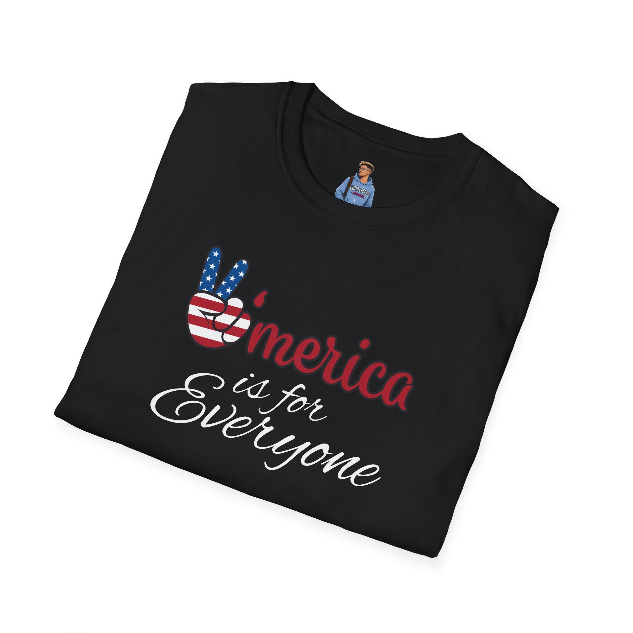 'América es para todos' - Camiseta unisex Softstyle