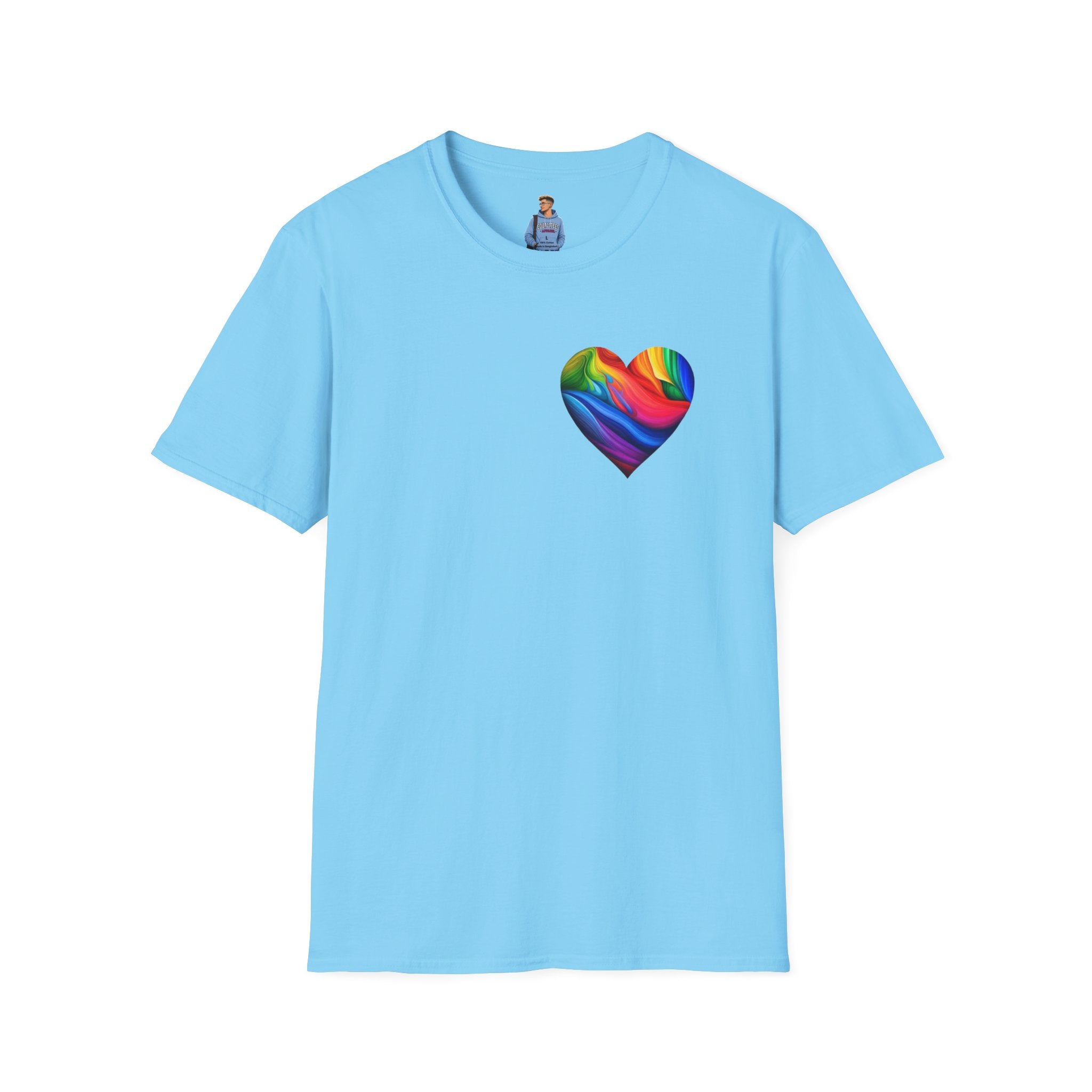 Pride Heart Design T-shirt