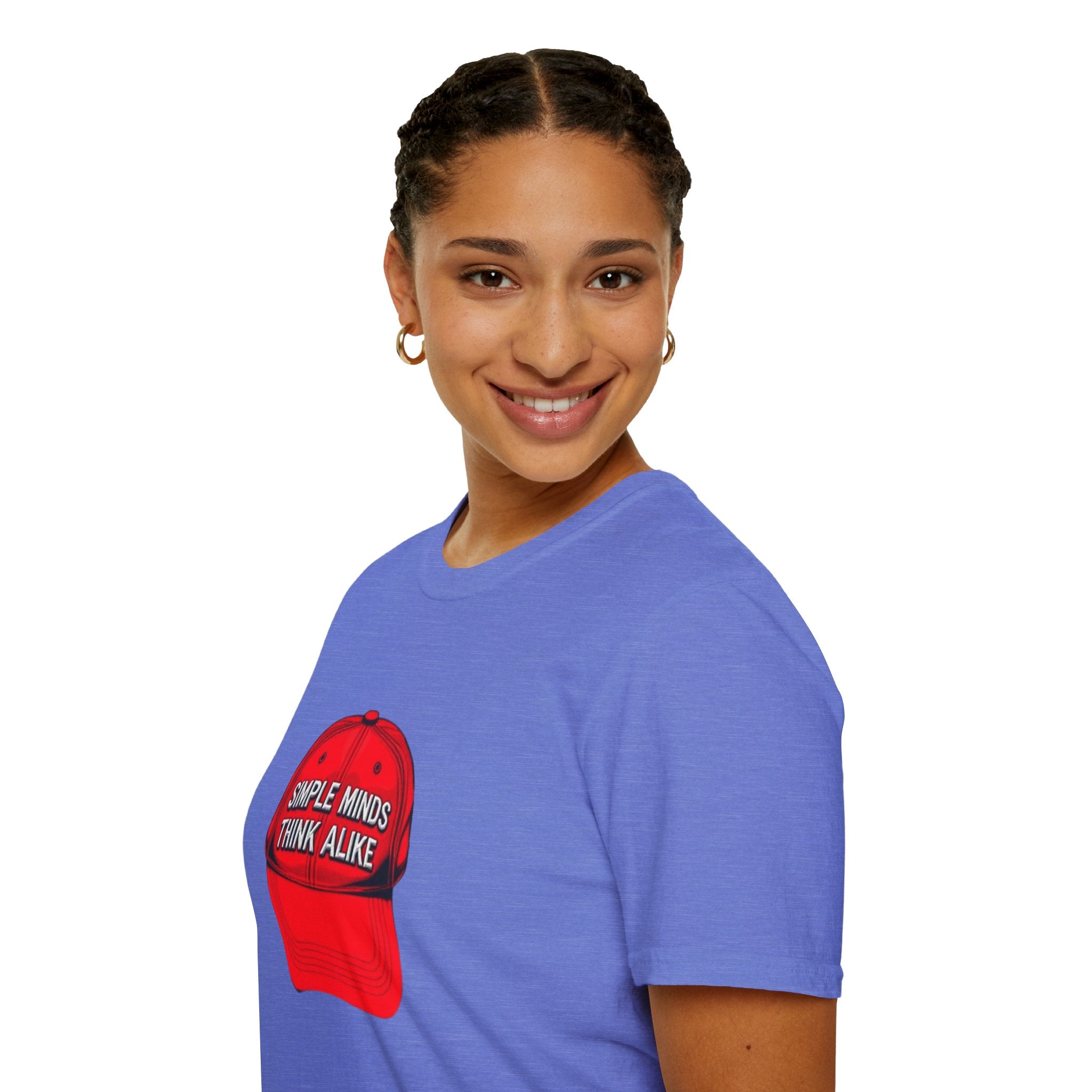 Simple Minds Think Alike T-Shirt' & 'Make America Think Again' Graphic Tee