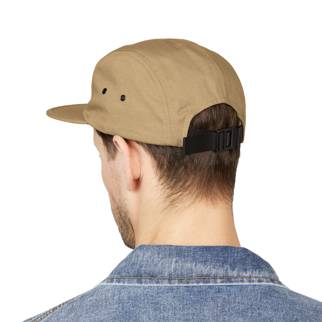 BTTF - Black Trans Travel Fund Embroidered Five-Panel Flat Rim Cap