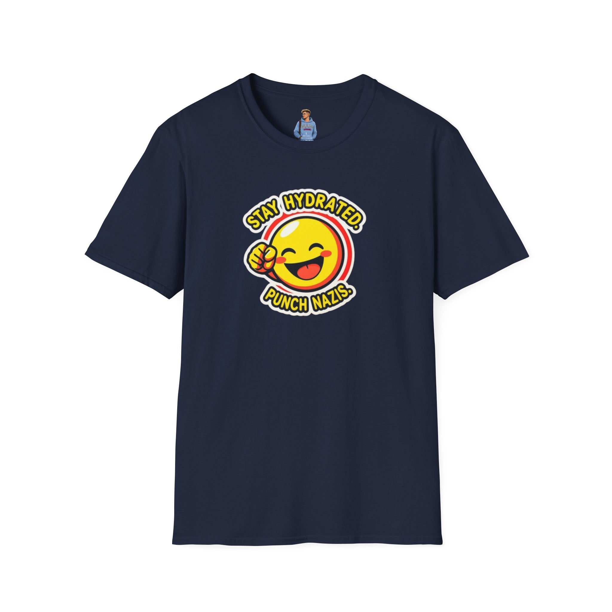Stay Hydrated, Punch Nazis T-Shirt