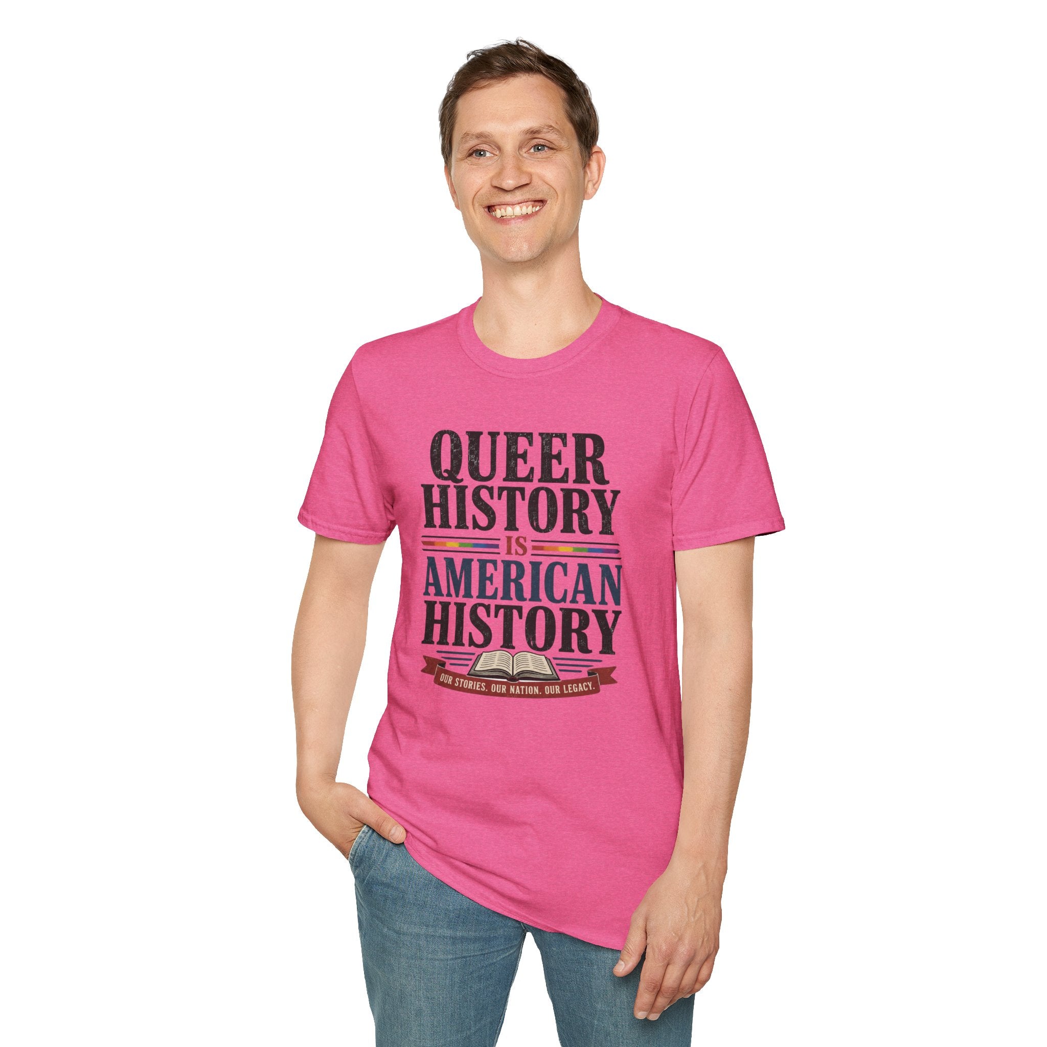 Queer History Is American — Graphic T-Shirt