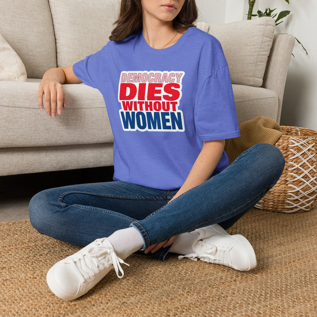 Democracy Dies Without Women Unisex Softstyle T-Shirt