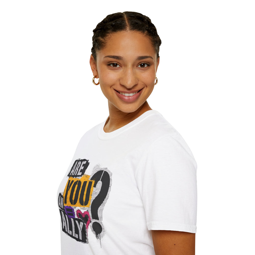 Are You An Ally? Graphic T‑Shirt — Pride & Allyship Tee