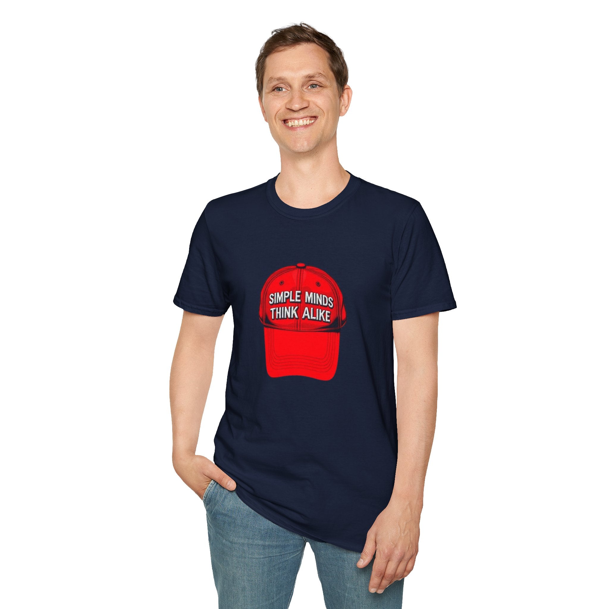 Simple Minds Think Alike T-Shirt' & 'Make America Think Again' Graphic Tee