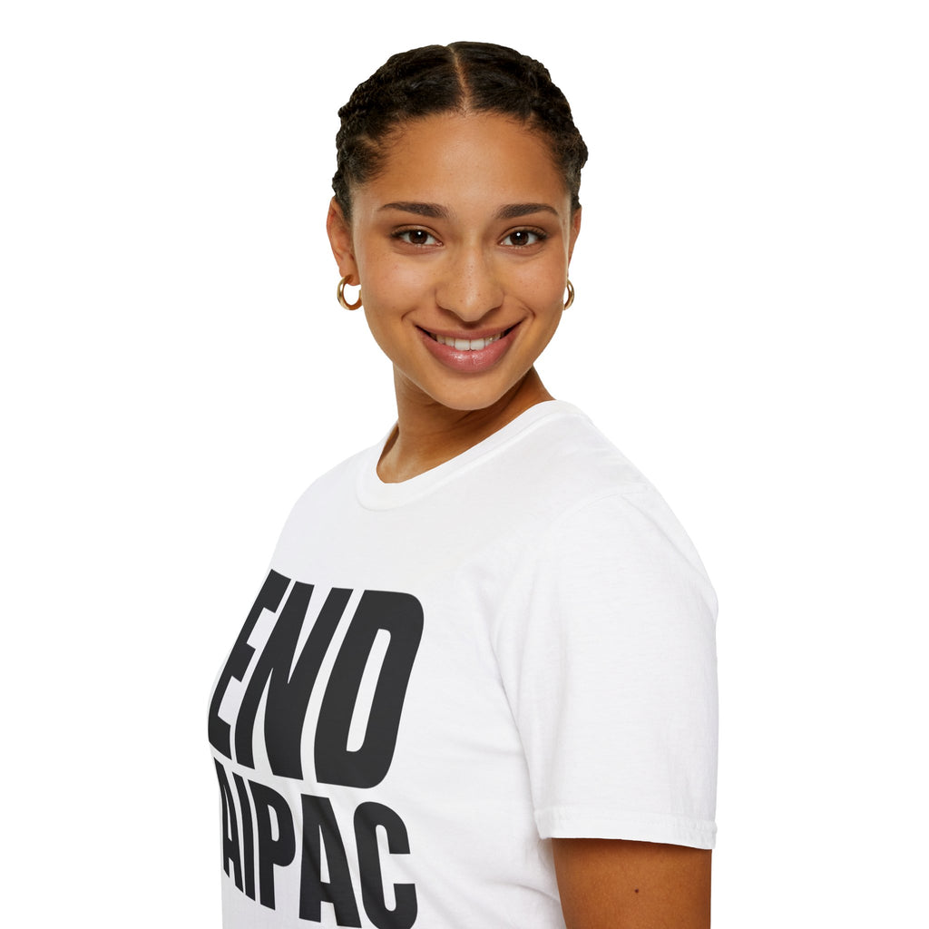 END AIPAC Bold Protest T-Shirt