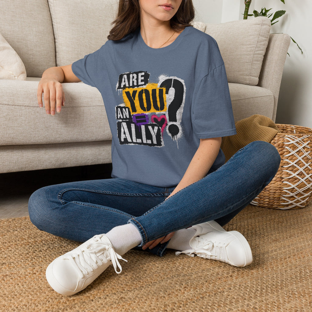 Are You An Ally? Graphic T‑Shirt — Pride & Allyship Tee