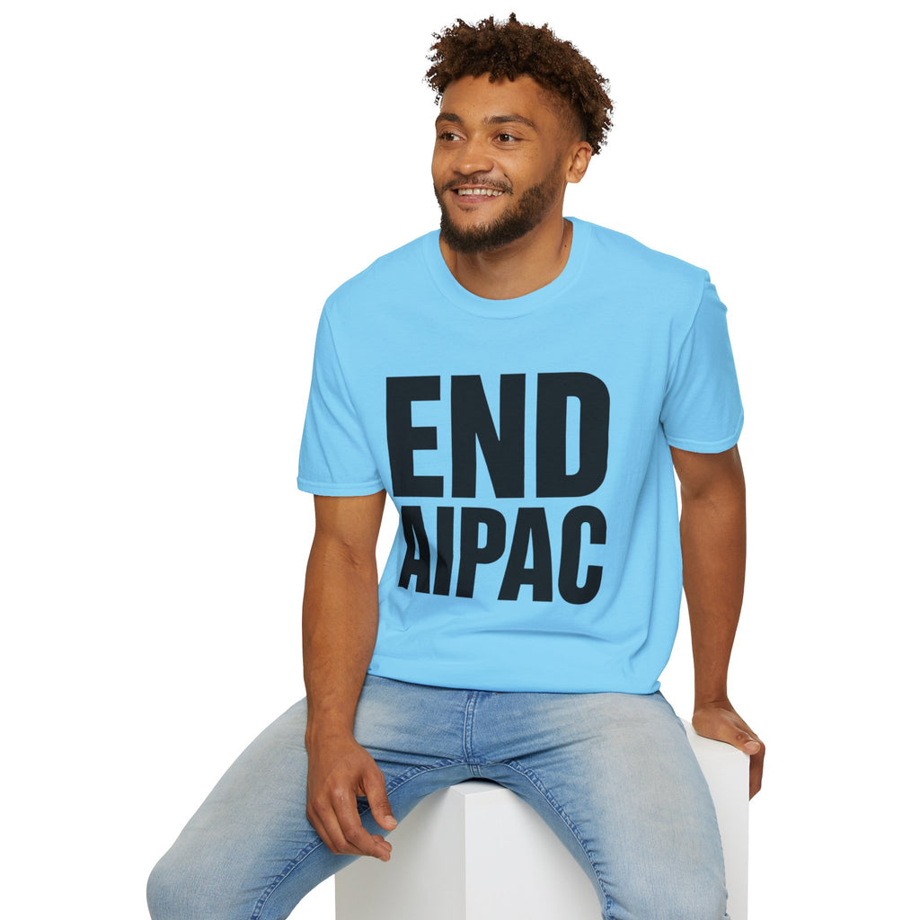END AIPAC Bold Protest T-Shirt