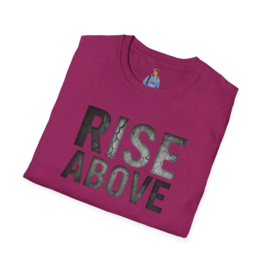 Rise Above Motivational Graphic T-Shirt