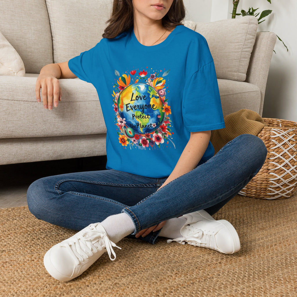 Love Everyone Protect The Planet T-Shirt