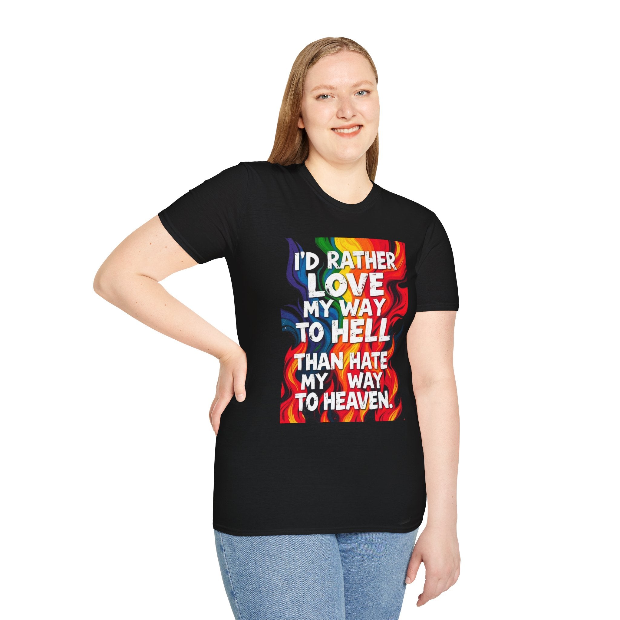 Love My Way to Hell Graphic T-Shirt