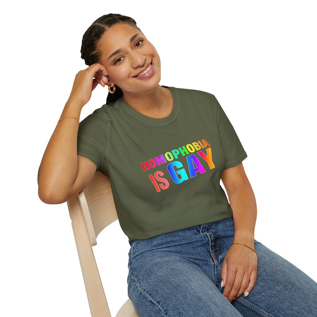 Homophobia is Gay - Pride T-Shirt for LGBTQ+ Pride