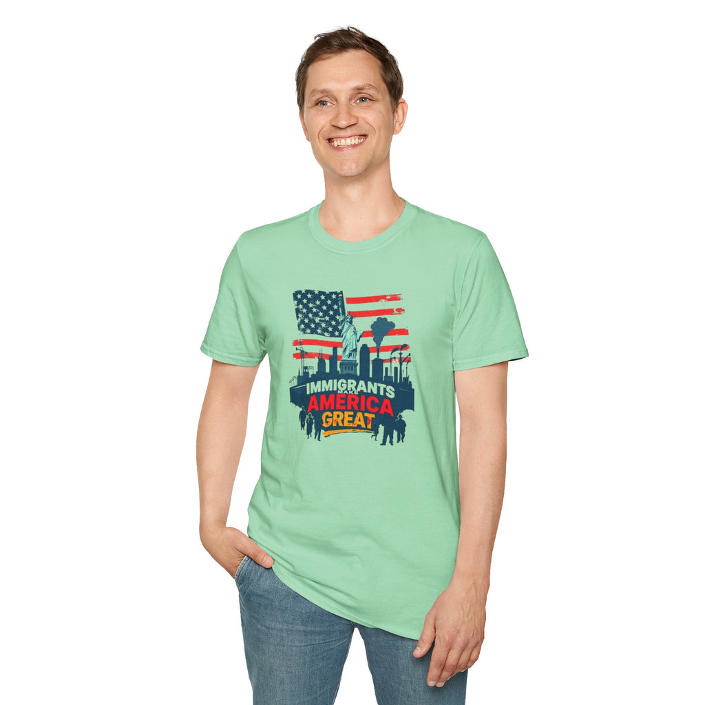 Immigrants Make America Great t-shirt