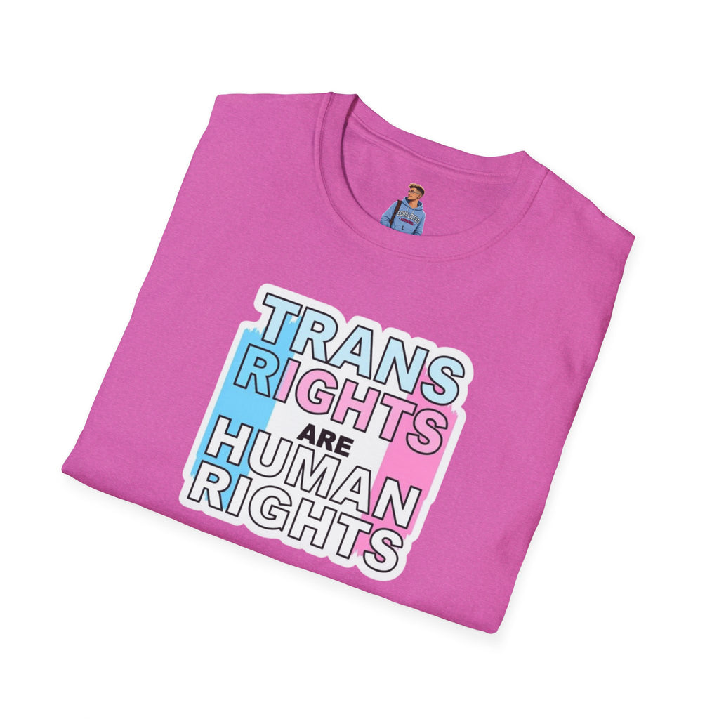 Trans Rights Unisex Softstyle T-Shirt - Support Equality & Trans Rights