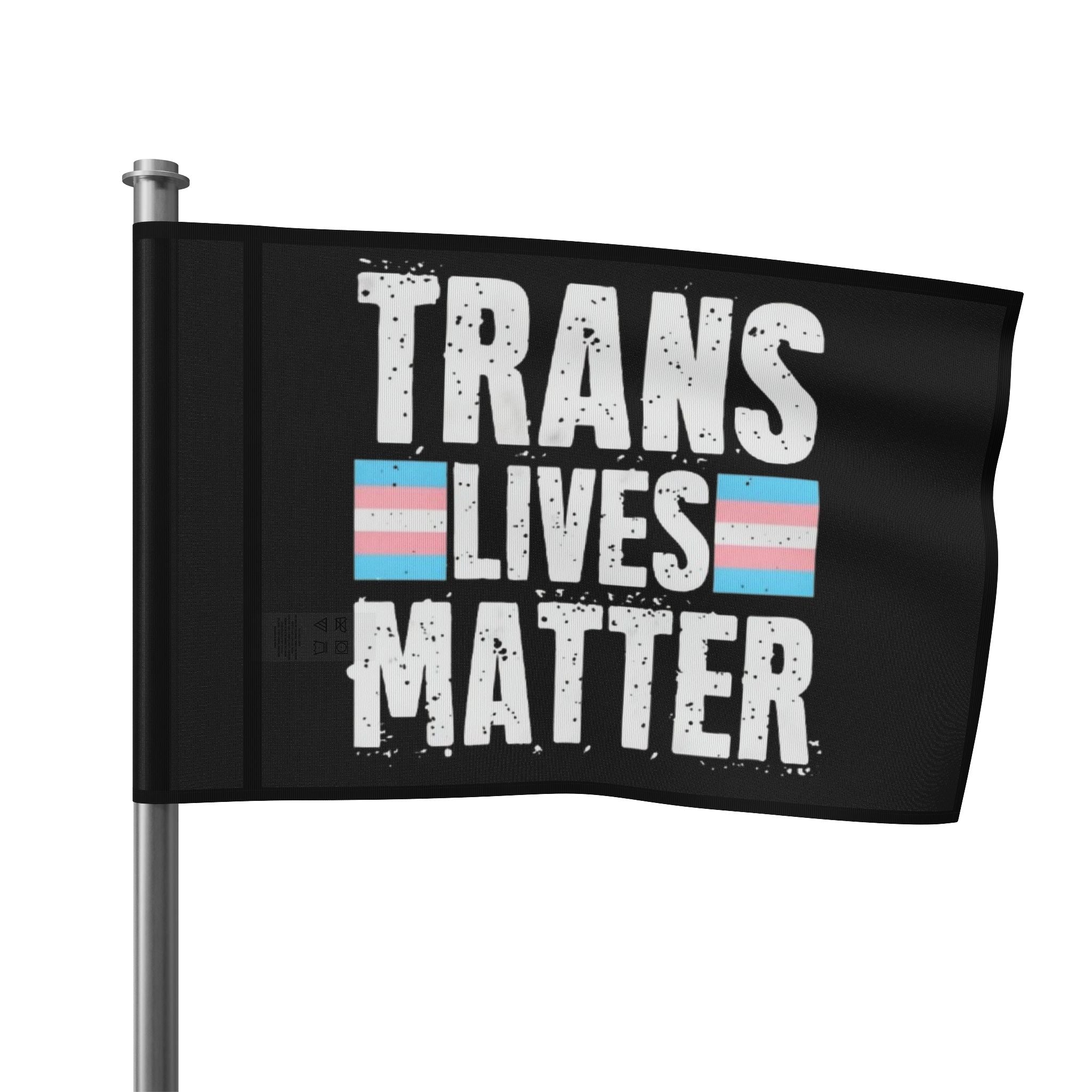 Trans Lives Matter Flag - Aesthetic LGBTQ+ Banner for Celebration & Home Decor - EqualiTees.Me