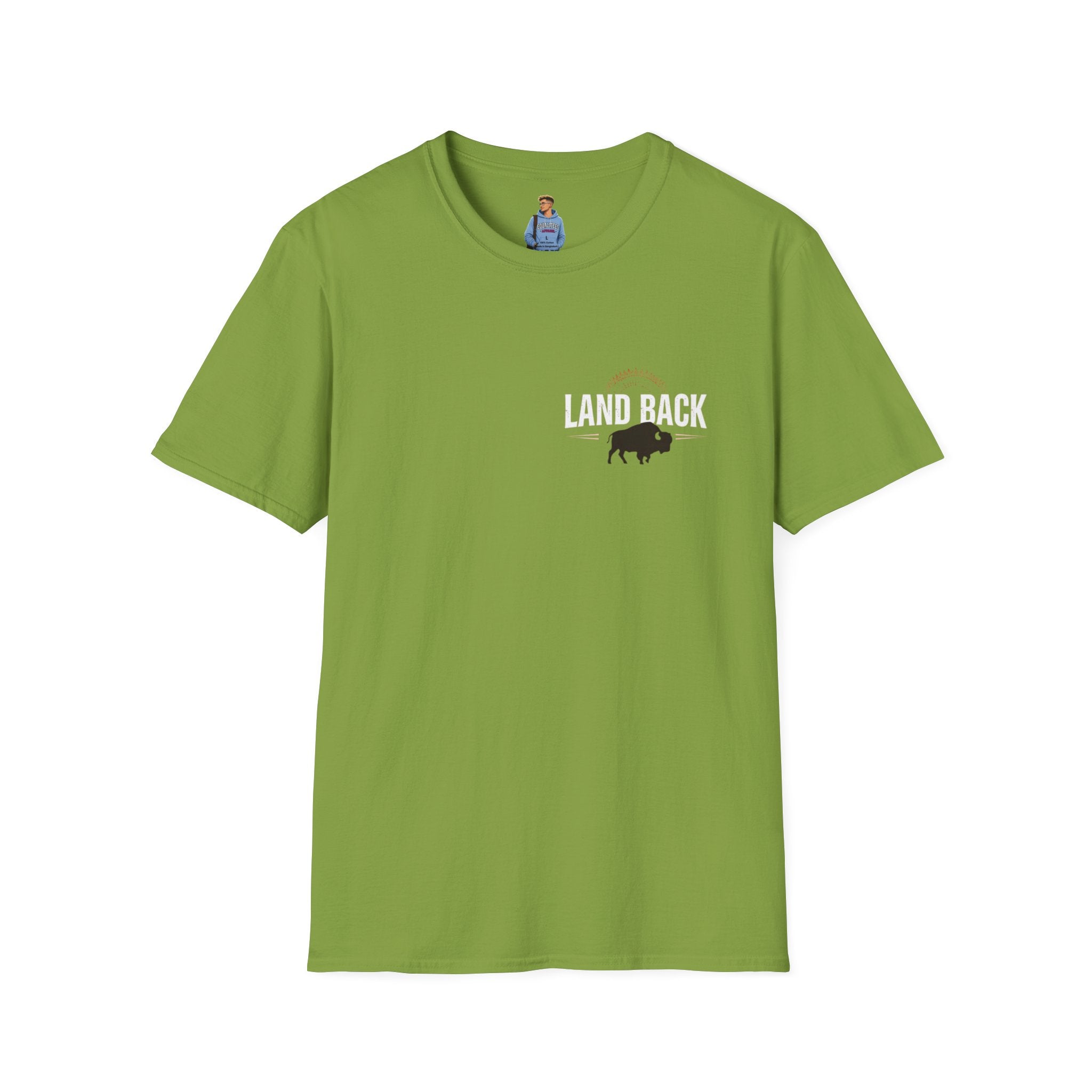 'Land Back' Unisex Softstyle T-shirt