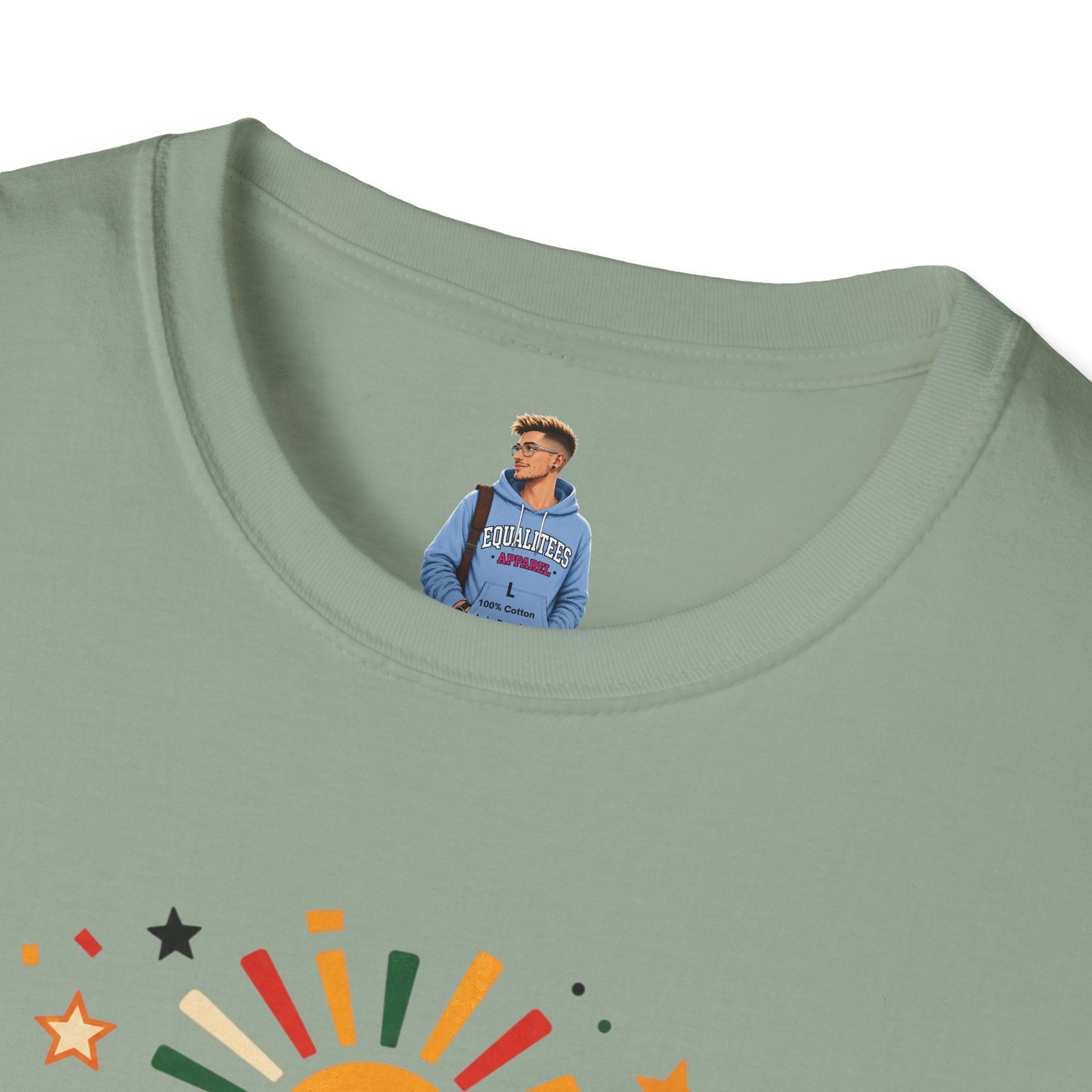 Juneteenth T-Shirt - "Happy Juneteenth" Retro Celebration Tee
