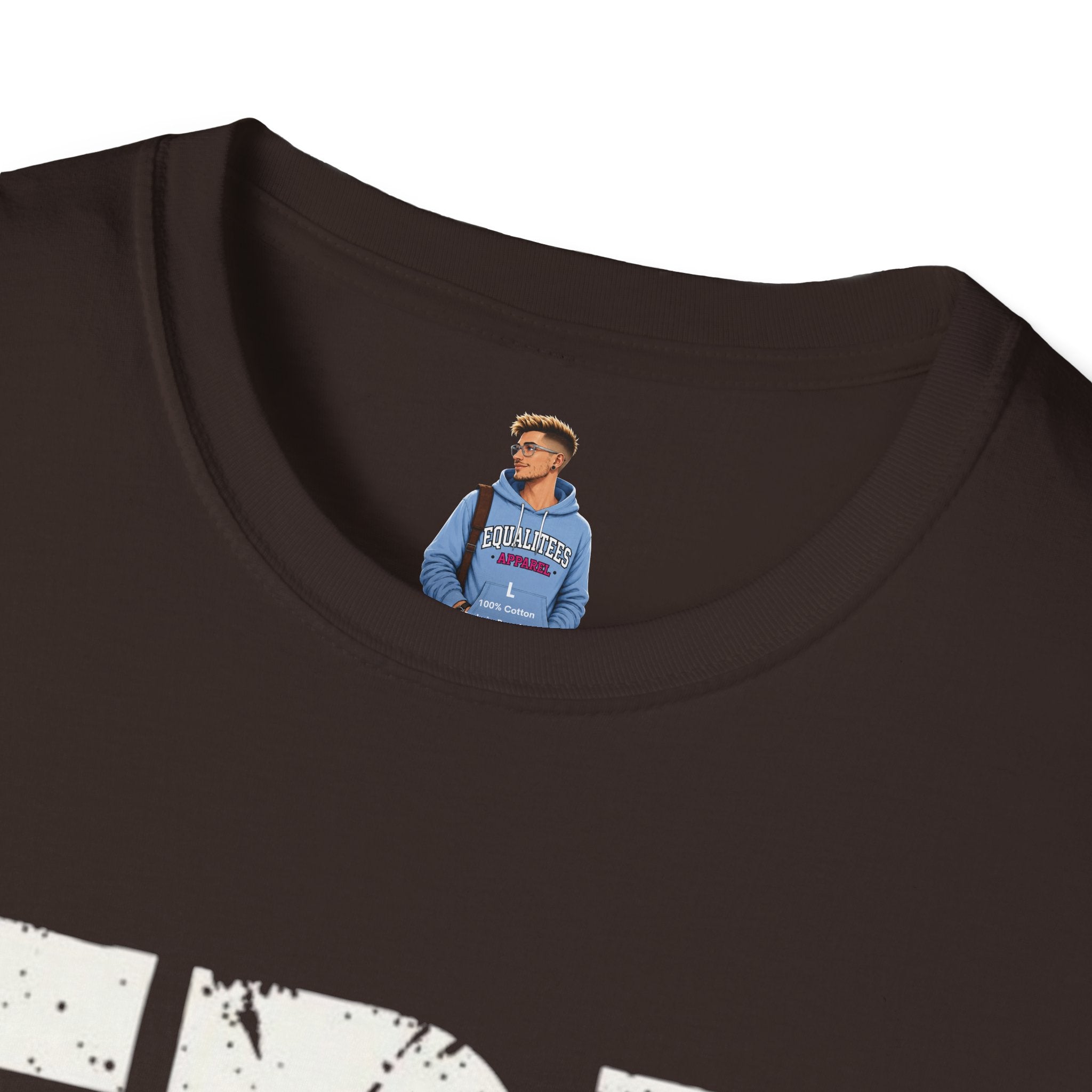 FDT Political Protest Distressed Graphic T-Shirt
