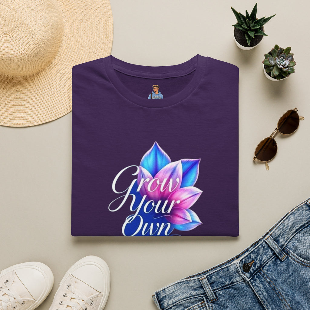 Empowerment Lotus, Grow Your Own Way T-Shirt