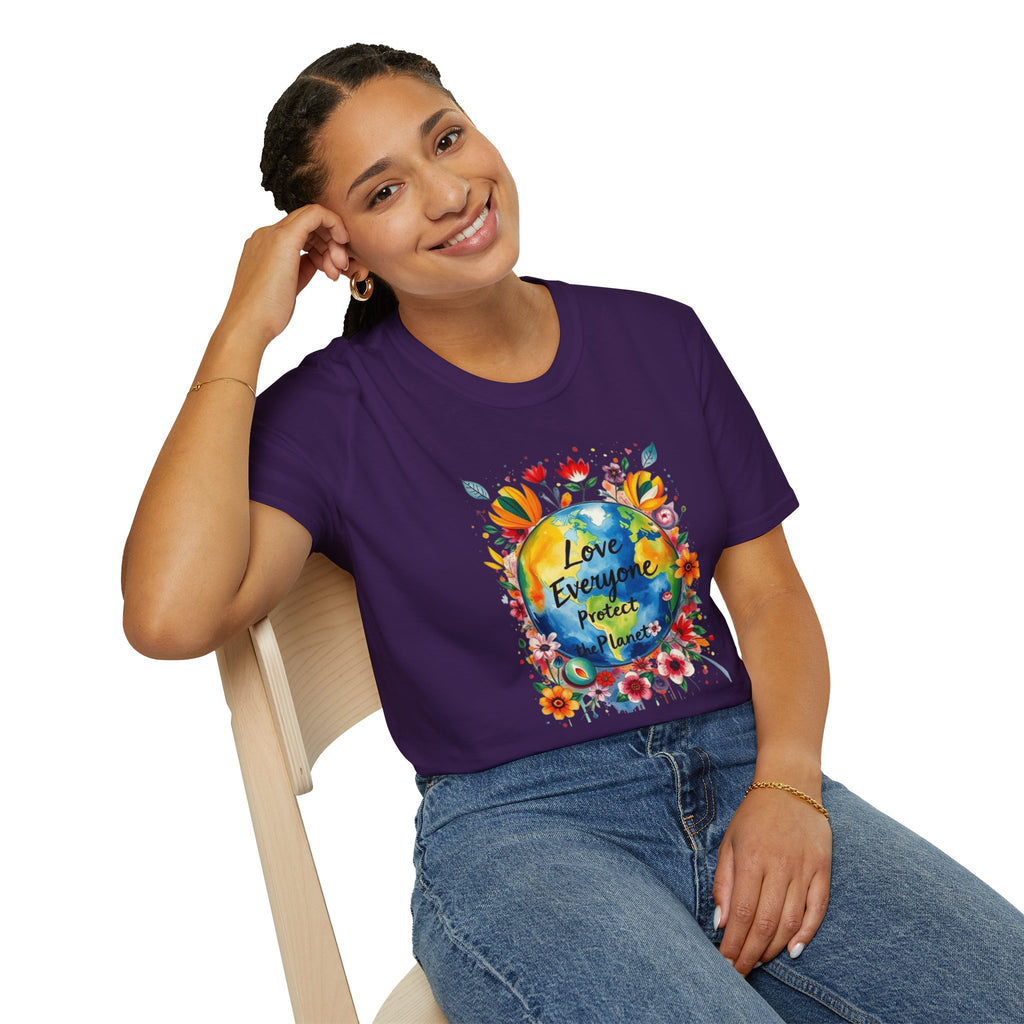 Love Everyone Protect The Planet T-Shirt