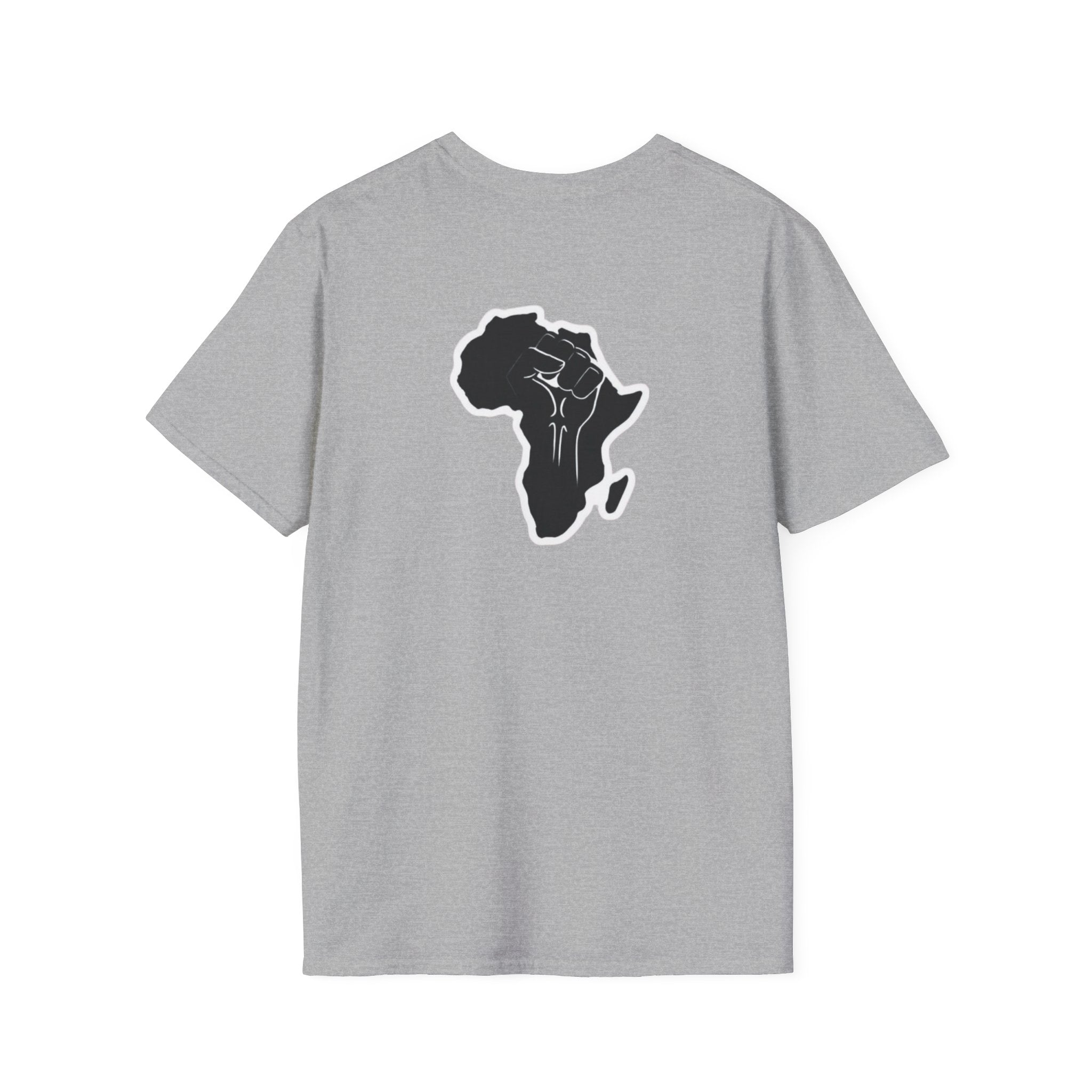 Camiseta unisex de estilo suave Unity and Heritage con corazón panafricano