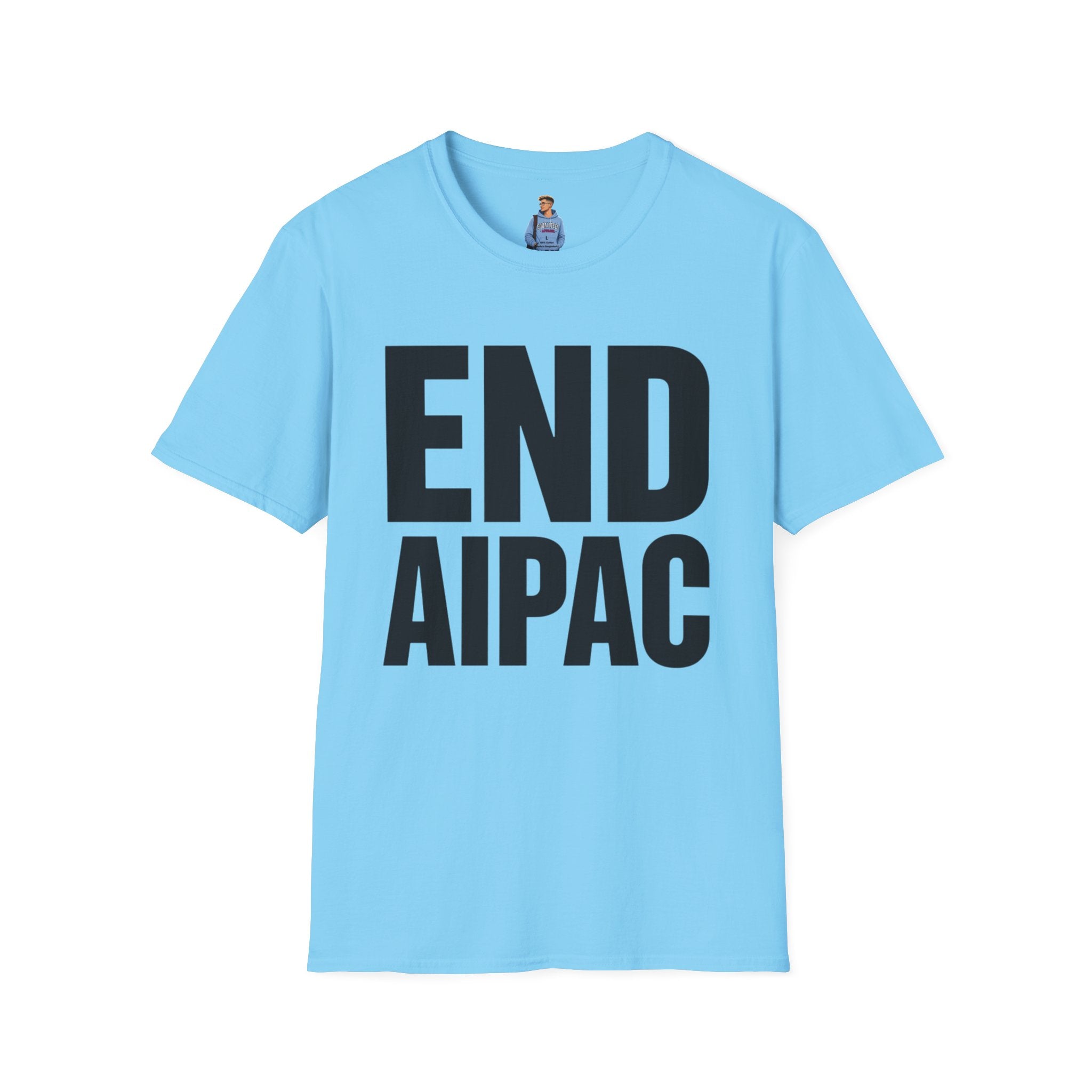 END AIPAC Bold Protest T-Shirt