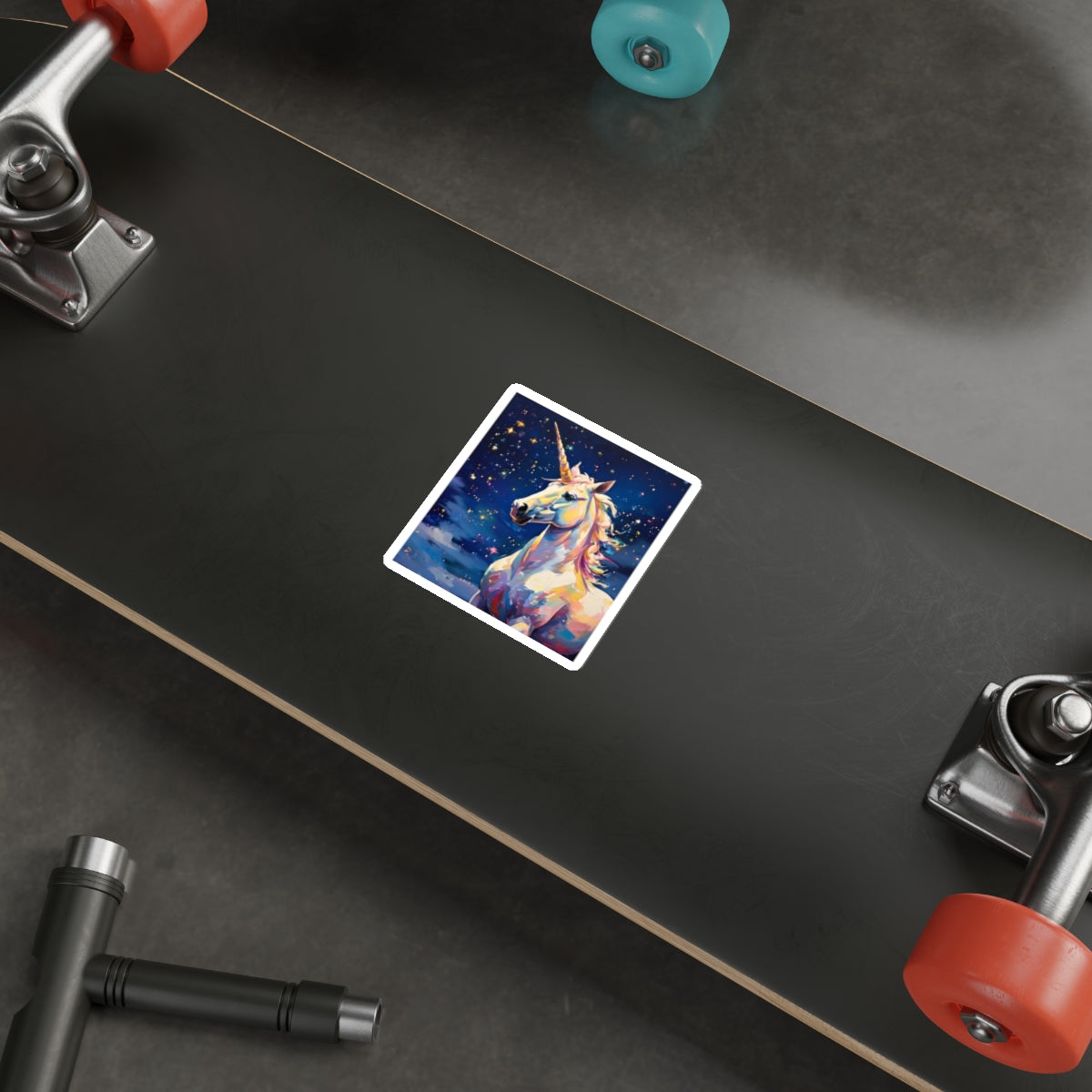 Die-Cut Stickers - Majestic Unicorn - EqualiTees.Me