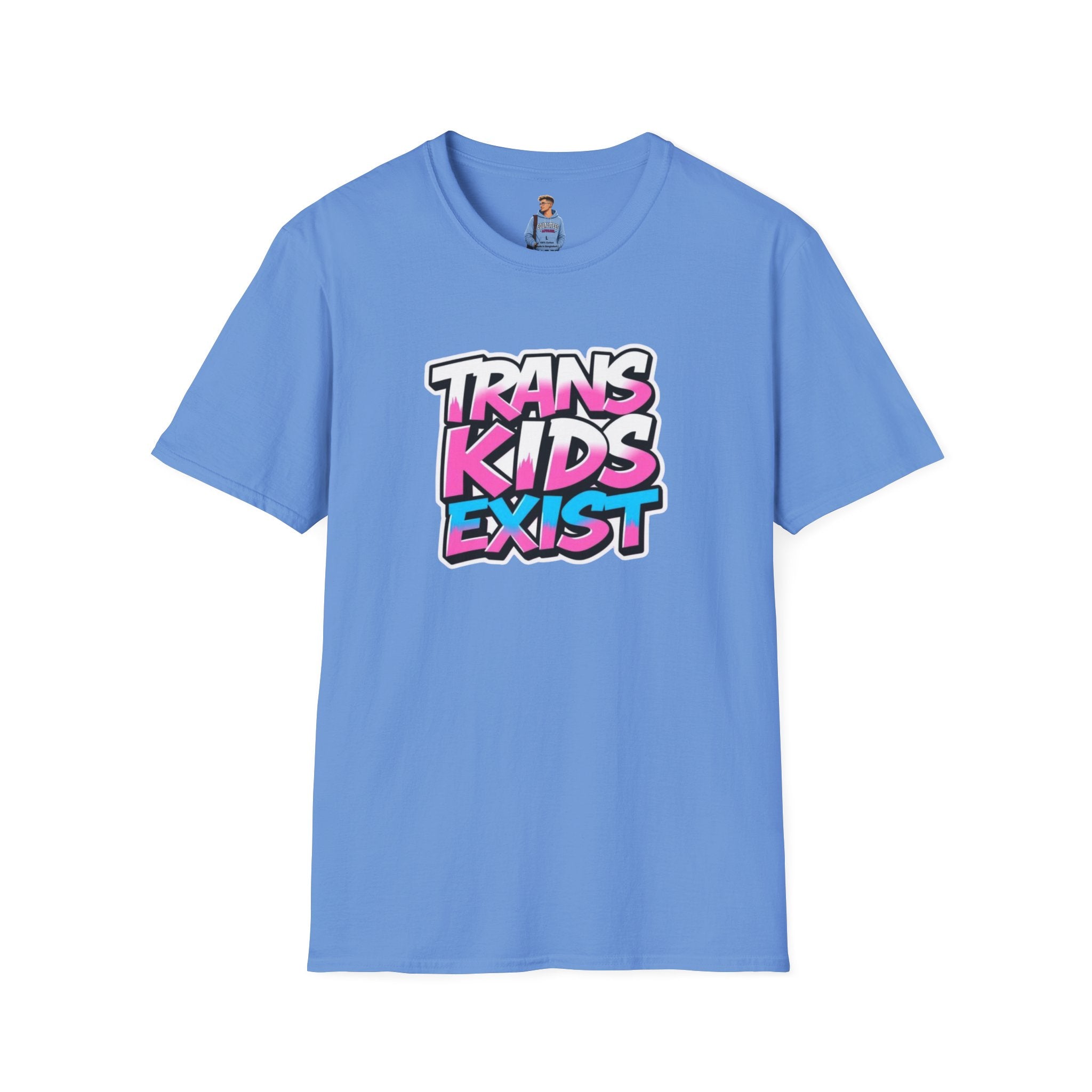 Trans Kids Exist Unisex Softstyle T-Shirt