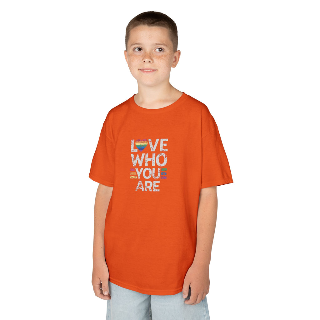 Love Who You Are Kids Heavy Cotton™ Tee - Pride Shirt for Children
