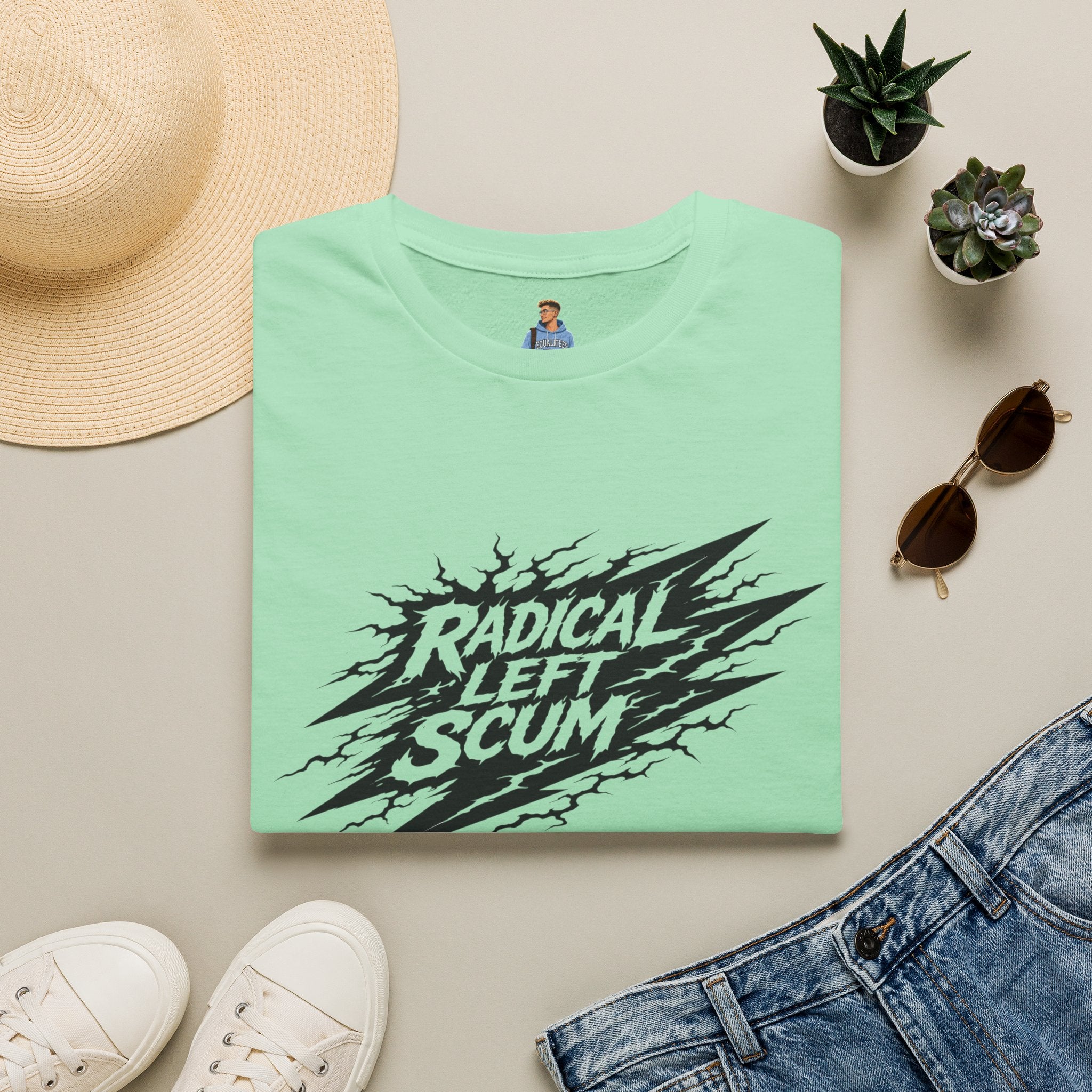 Radical Left Scum Graphic T-Shirt
