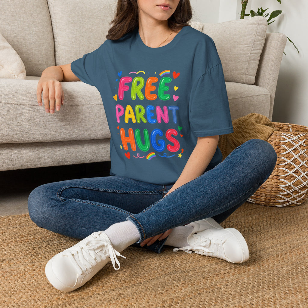 Free Parent Hugs Affirming T-Shirt
