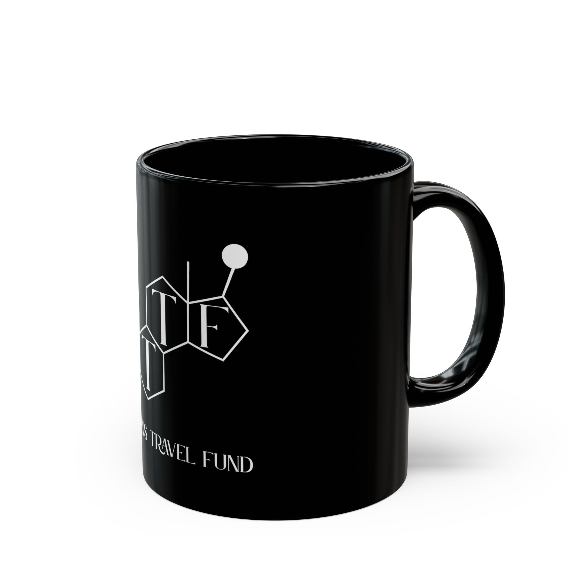 BTTF - Black Trans Travel Fund Black Ceramic Mug 11oz/15oz