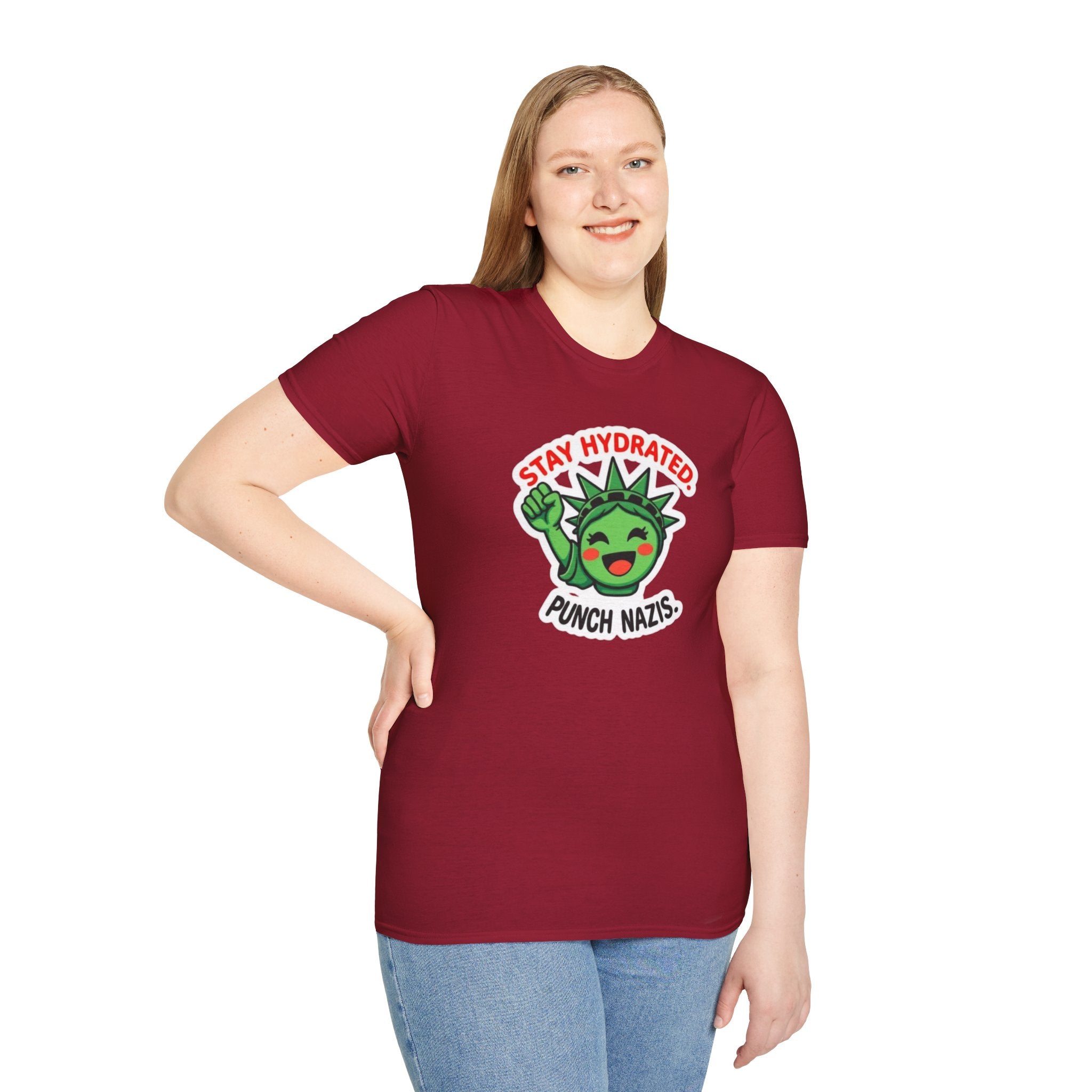 Stay Hydrated, Punch Nazis T-Shirt