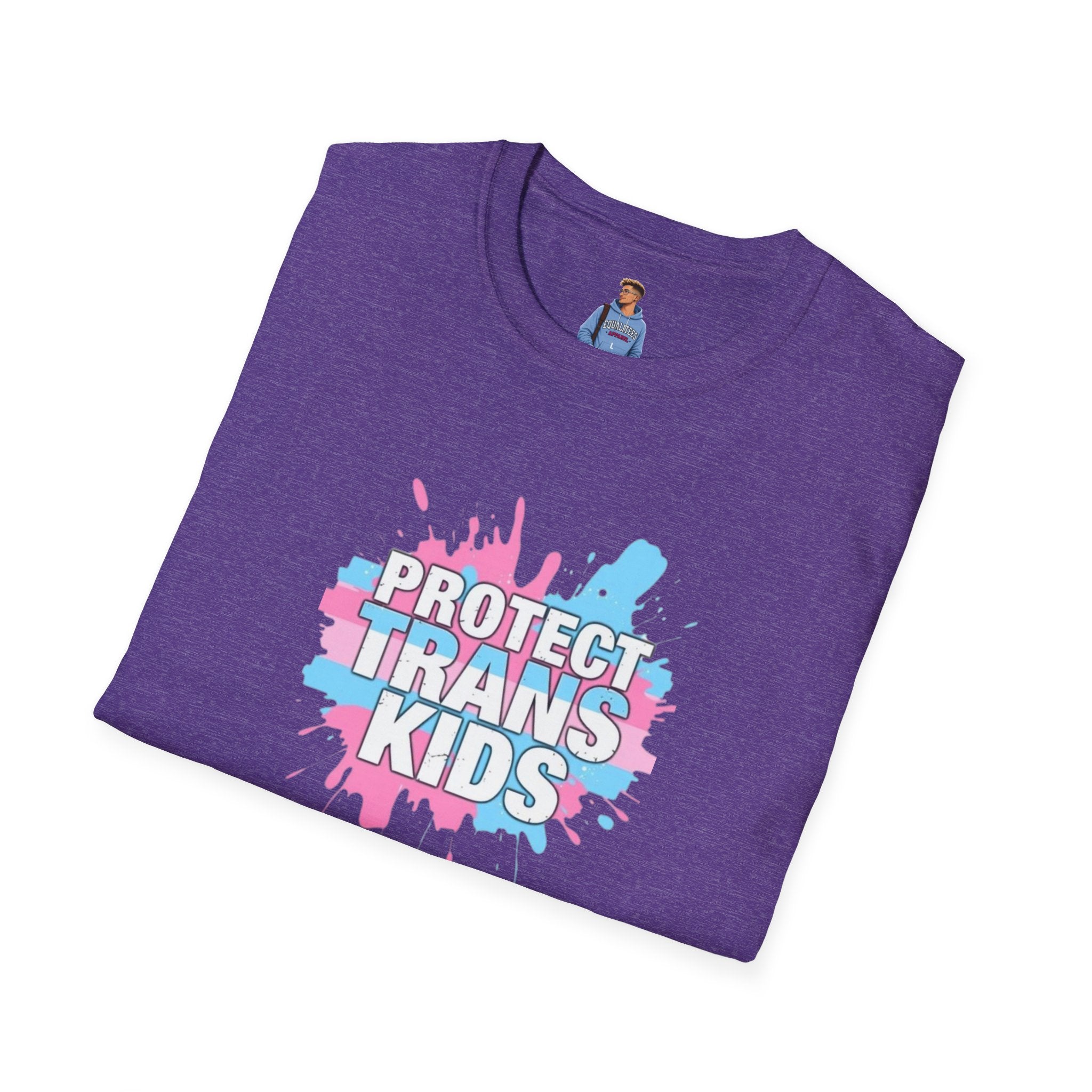 Camiseta unisex infantil "Protect Trans" - Ropa de apoyo LGBTQ+