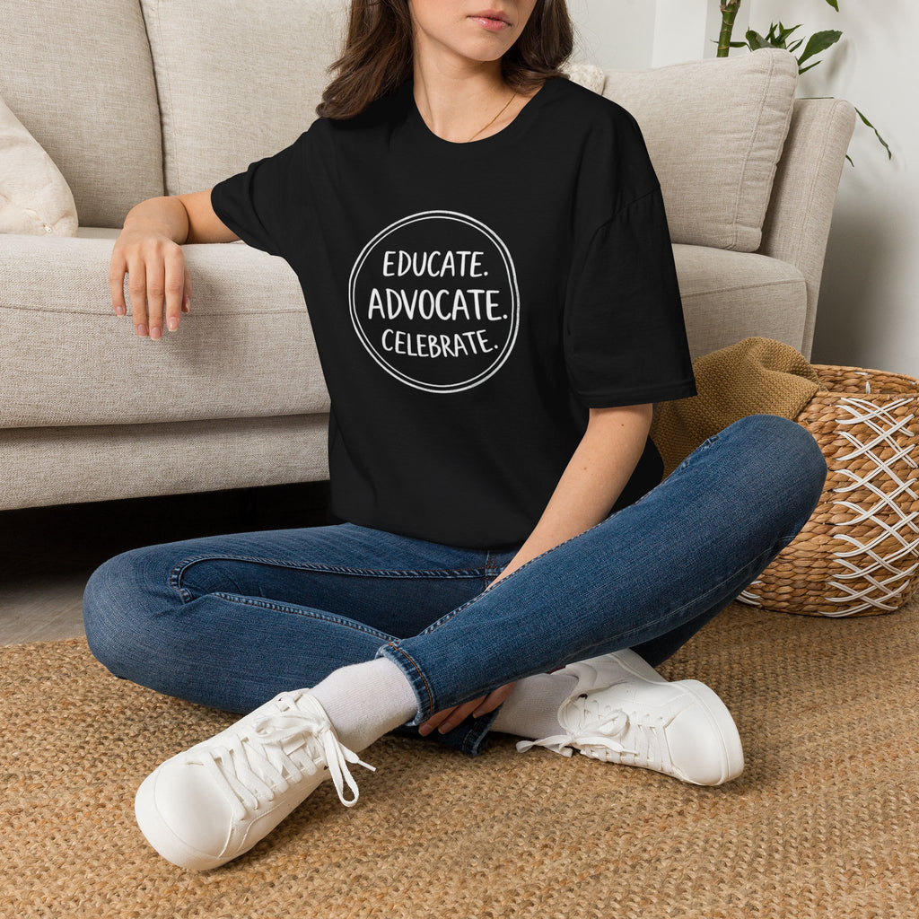 Subtle Pride Educate Advocate Celebrate