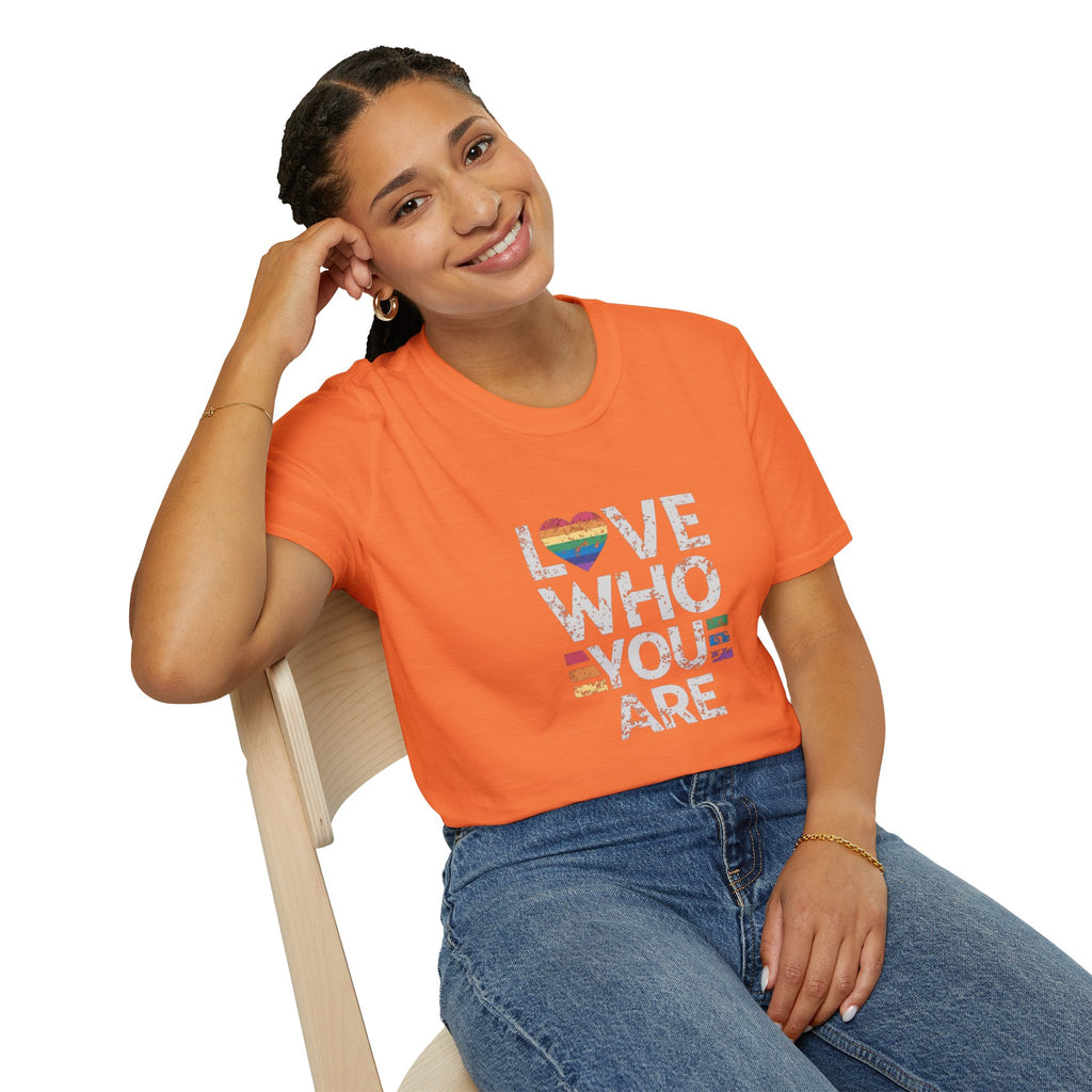 Love Who You Are Unisex Softstyle T-Shirt